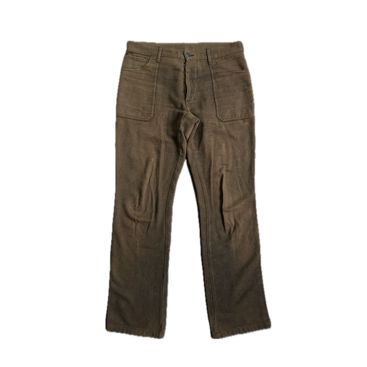 パンツ 1990s martin margiela brown slacks archive-Maison-Martin-Margiela