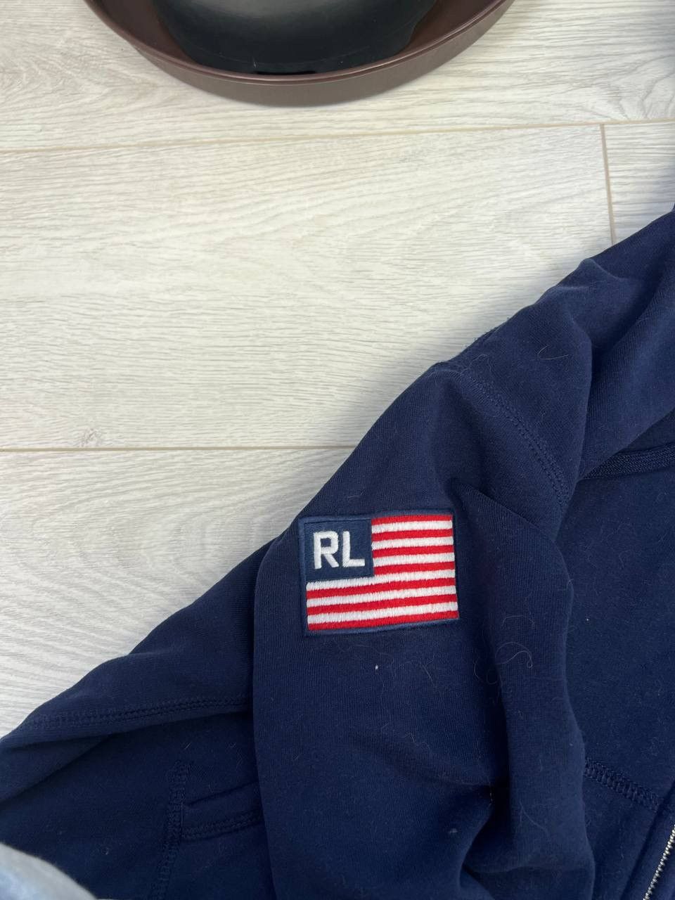 Polo Ralph Lauren × Vintage Vintage Polo Ralph Lauren USA Zip UP Hoodie Y2K Size US XL / EU 56 / 4 - 6 Thumbnail