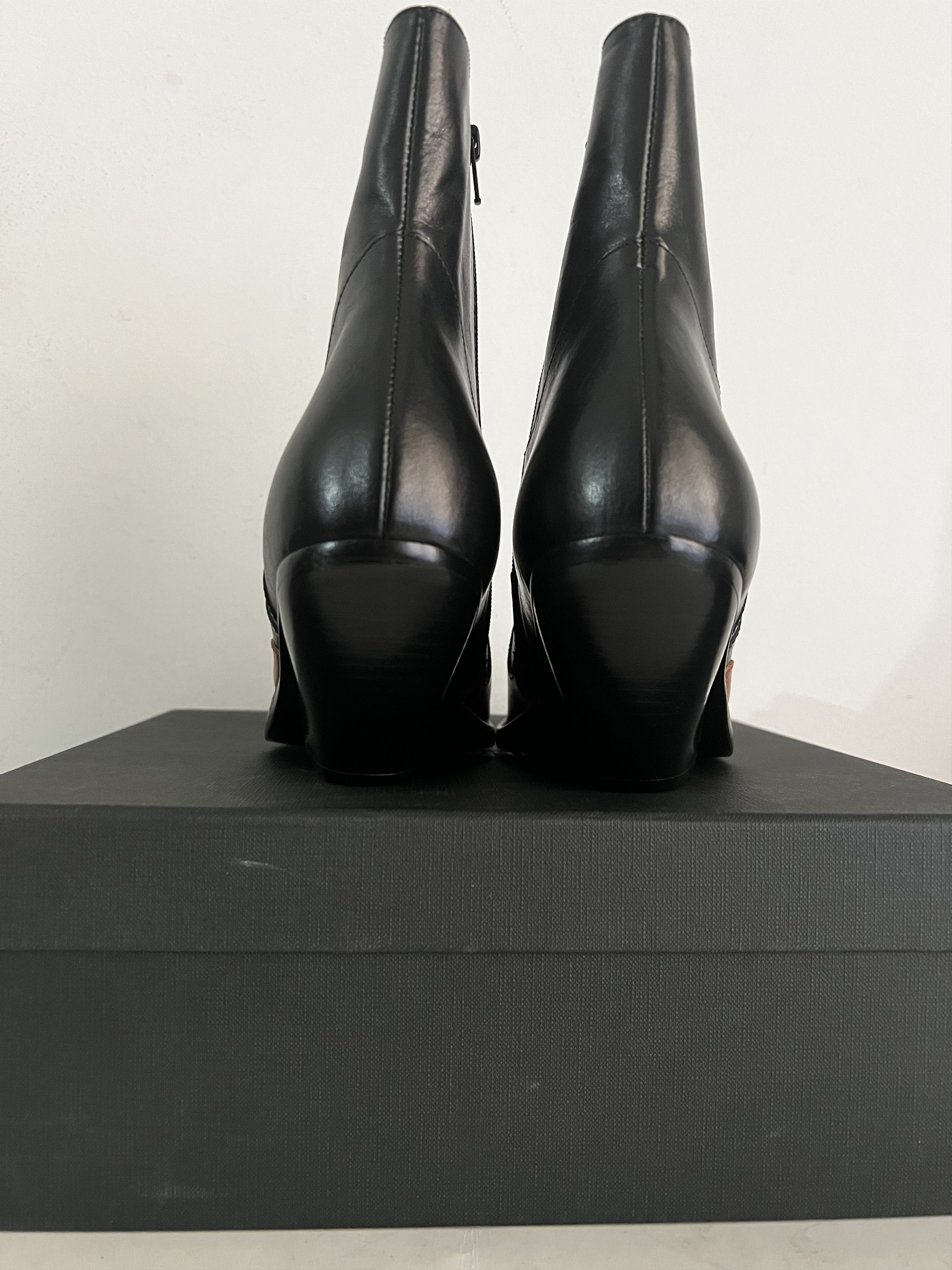 Vetements Vetements - Leather Ankle Cowgirl Boots Size US 8 / IT 38 - 8 Thumbnail