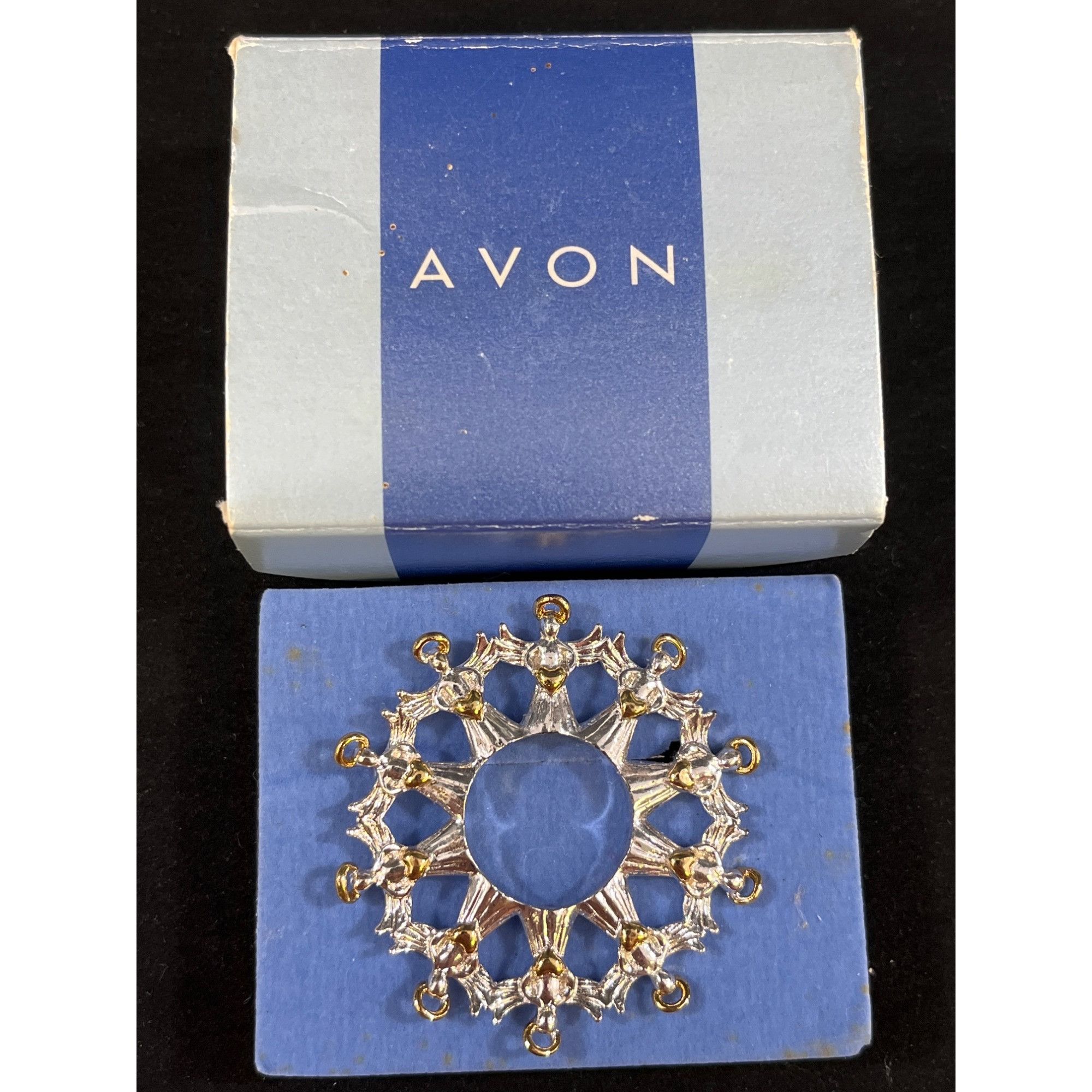 Other Vintage Avon Womens Silver Angels Of Harmony Pin SKU 6437 Size ONE SIZE - 1 Thumbnail