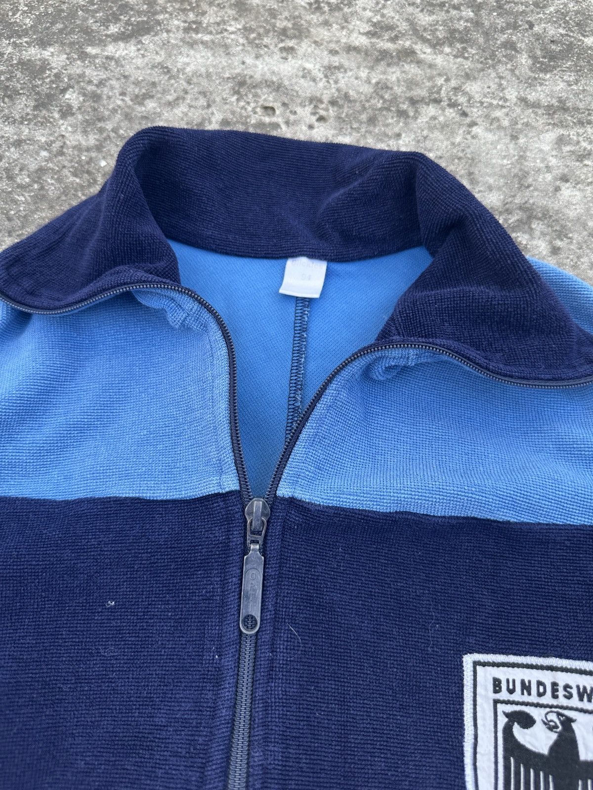 Vintage 90s Bundeswehr Sport Zip Up Jacket Rare Germany M VTg Size US M / EU 48-50 / 2 - 4 Thumbnail