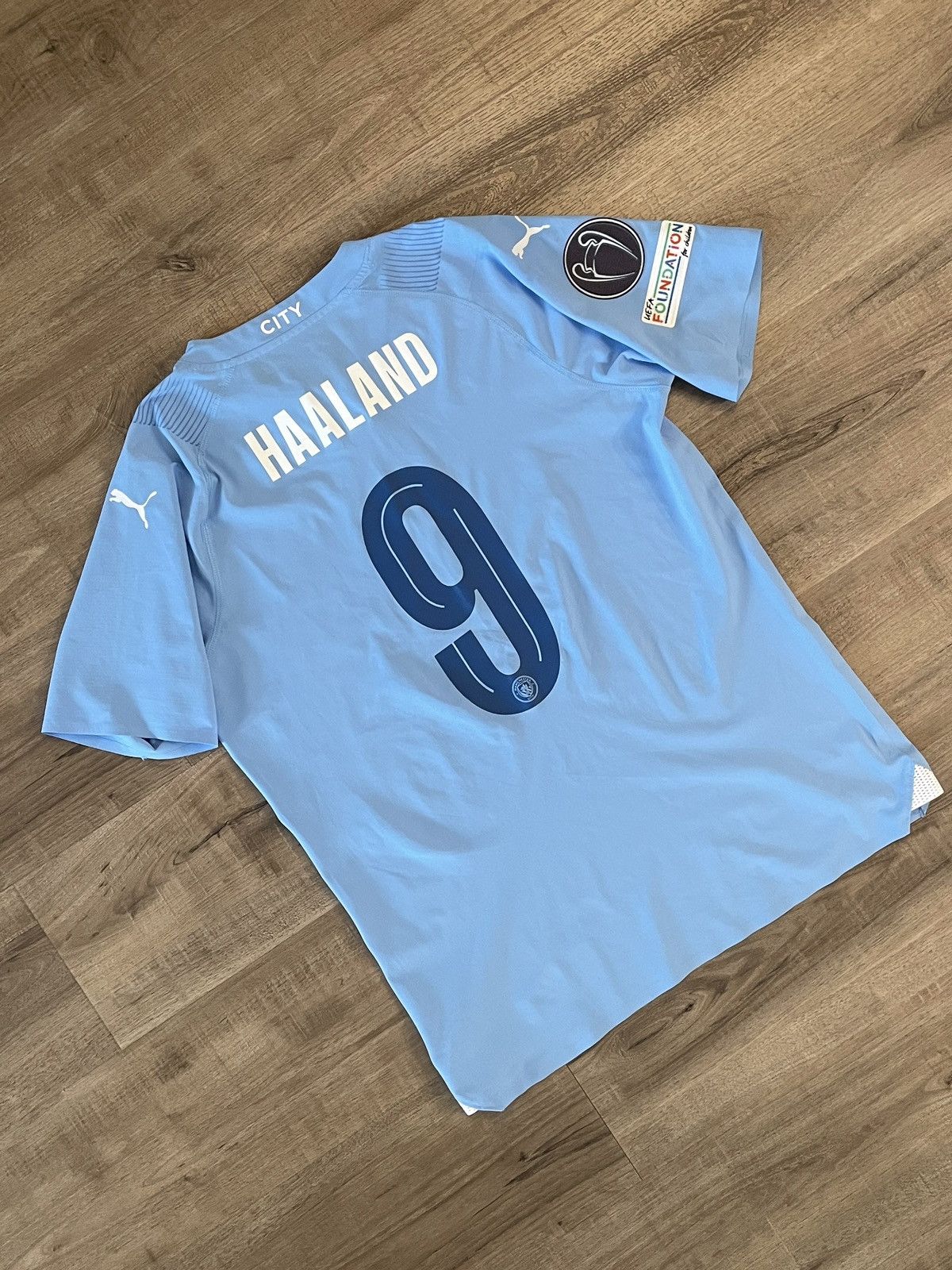 Puma MANCHESTER CITY 2023-2024 Haaland Home Jersey Size US M / EU 48-50 / 2 - 1 Thumbnail