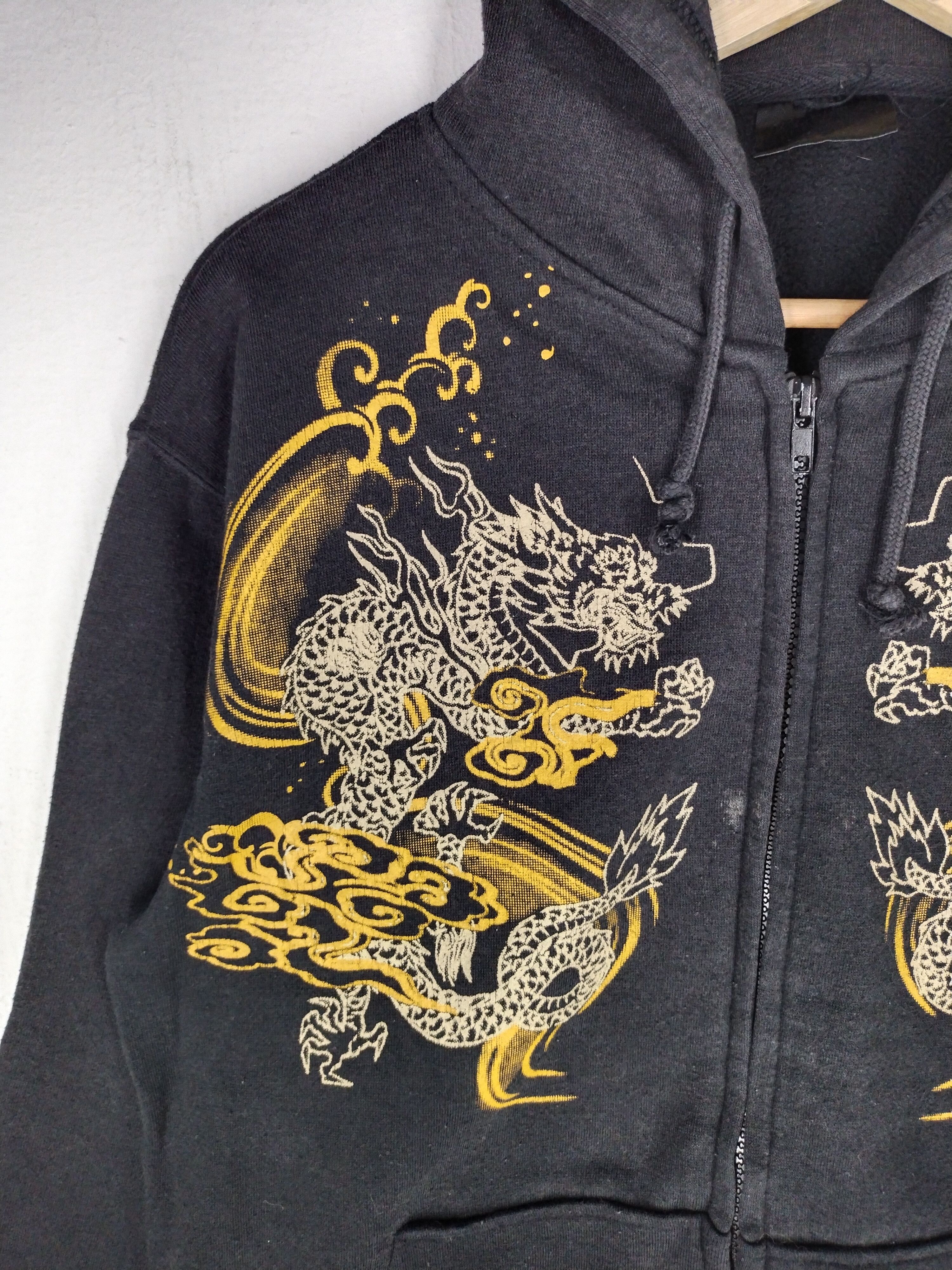If Six Was Nine × Japanese Brand Vintage Japanese Dragon Design Zipper Hoodie Size US M / EU 48-50 / 2 - 5 Thumbnail