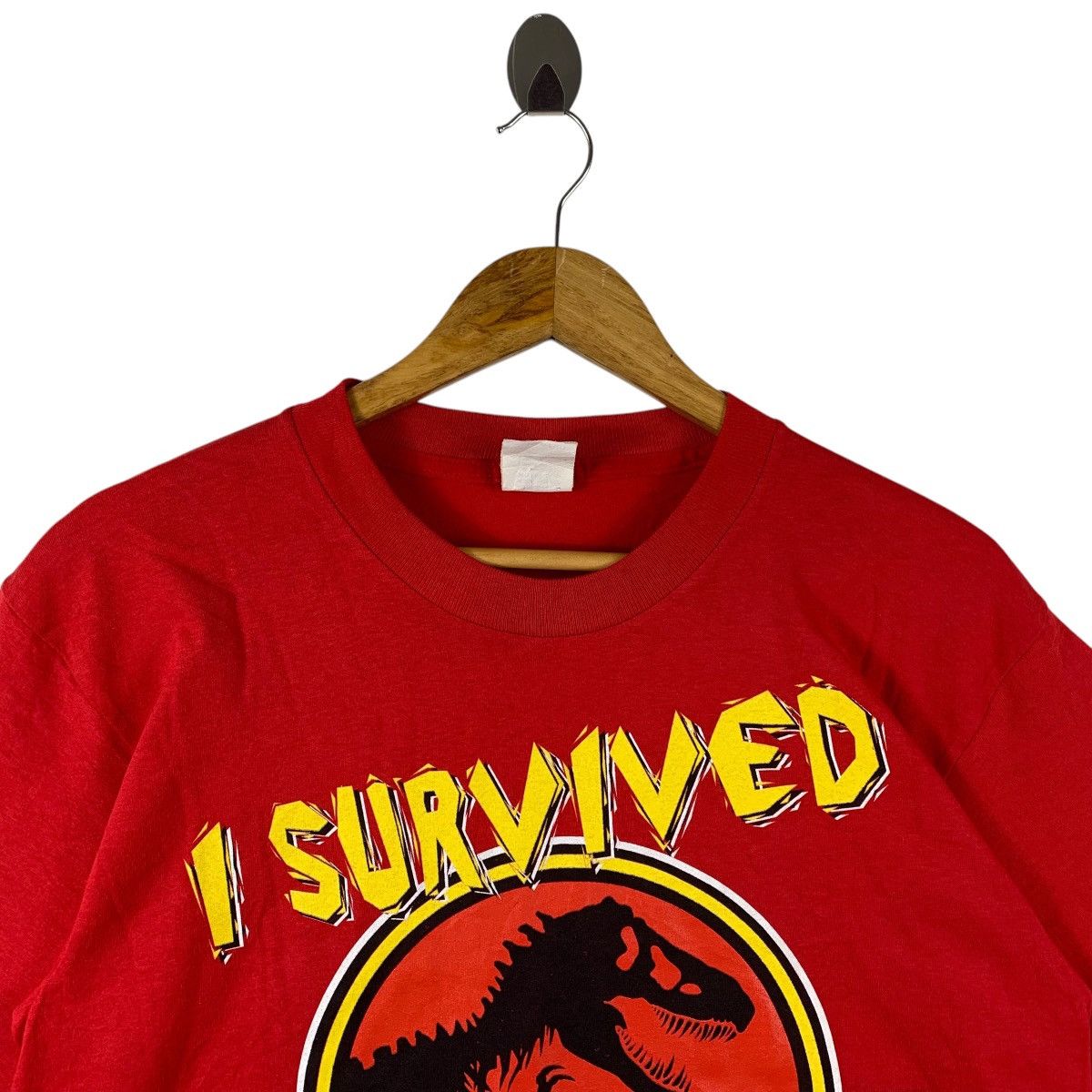 Universal Studios Vintage JURASSIC PARK universal studio printed movie tee Size US M / EU 48-50 / 2 - 2 Thumbnail