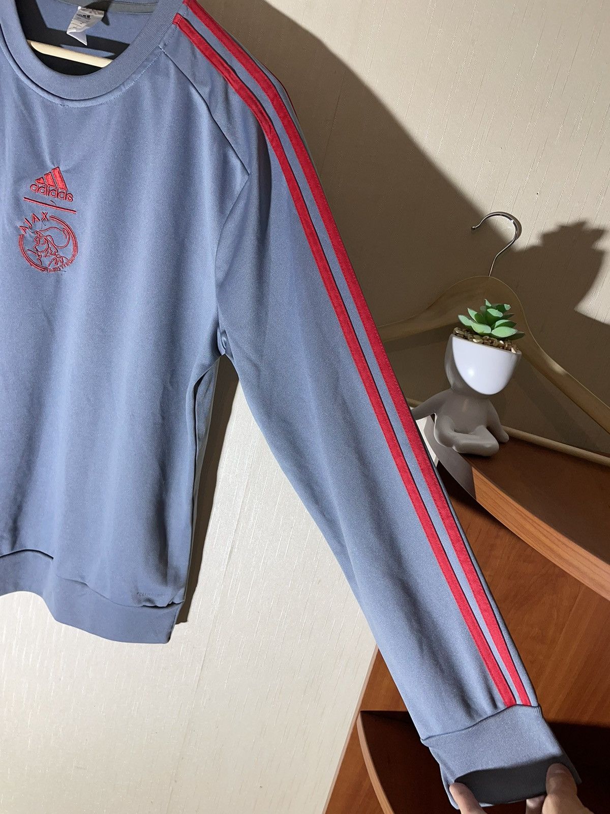 Adidas Adidas Ajax Streetwear soccer sweatshirt Size US XL / EU 56 / 4 - 6 Thumbnail