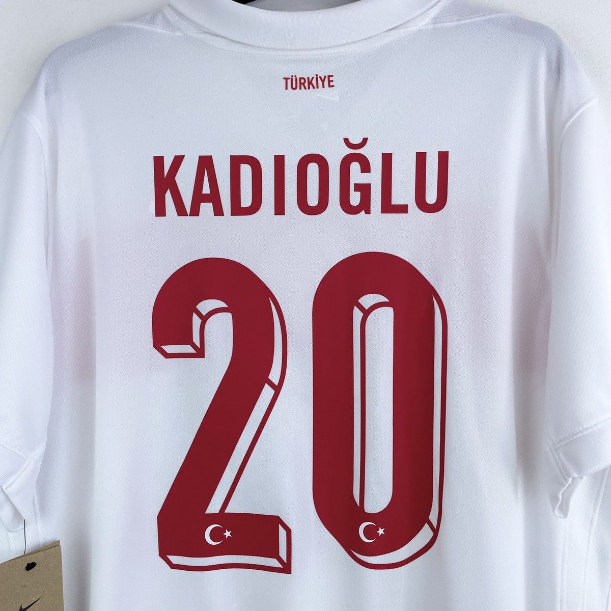 Nike Turkey Ferdi Kadioglu Nike Jersey Shirt Men 2024/2025 sz XL Size US XL / EU 56 / 4 - 8 Thumbnail