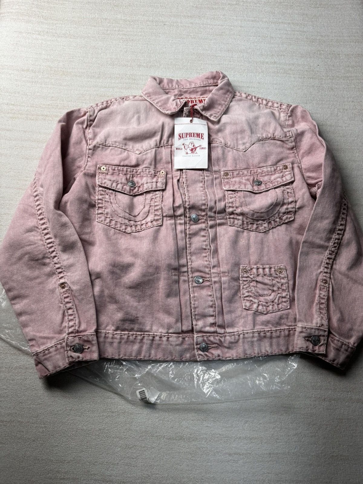 Supreme × True Religion Trucker jacket Size US L / EU 52-54 / 3 - 1 Thumbnail
