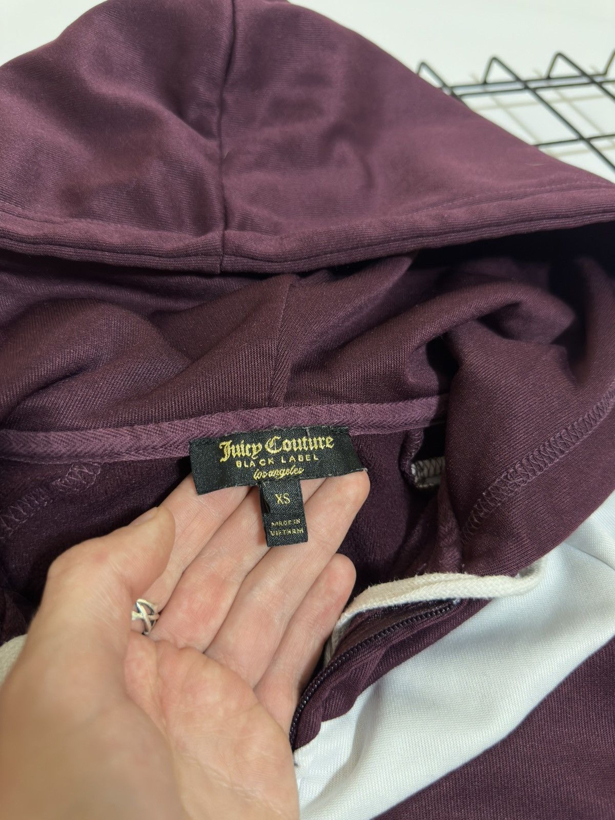 Juicy Couture Juicy Couture Black Label 95 Y2K Logo Crop Zip-Up Hoodie Size XS / US 0-2 / IT 36-38 - 5 Thumbnail