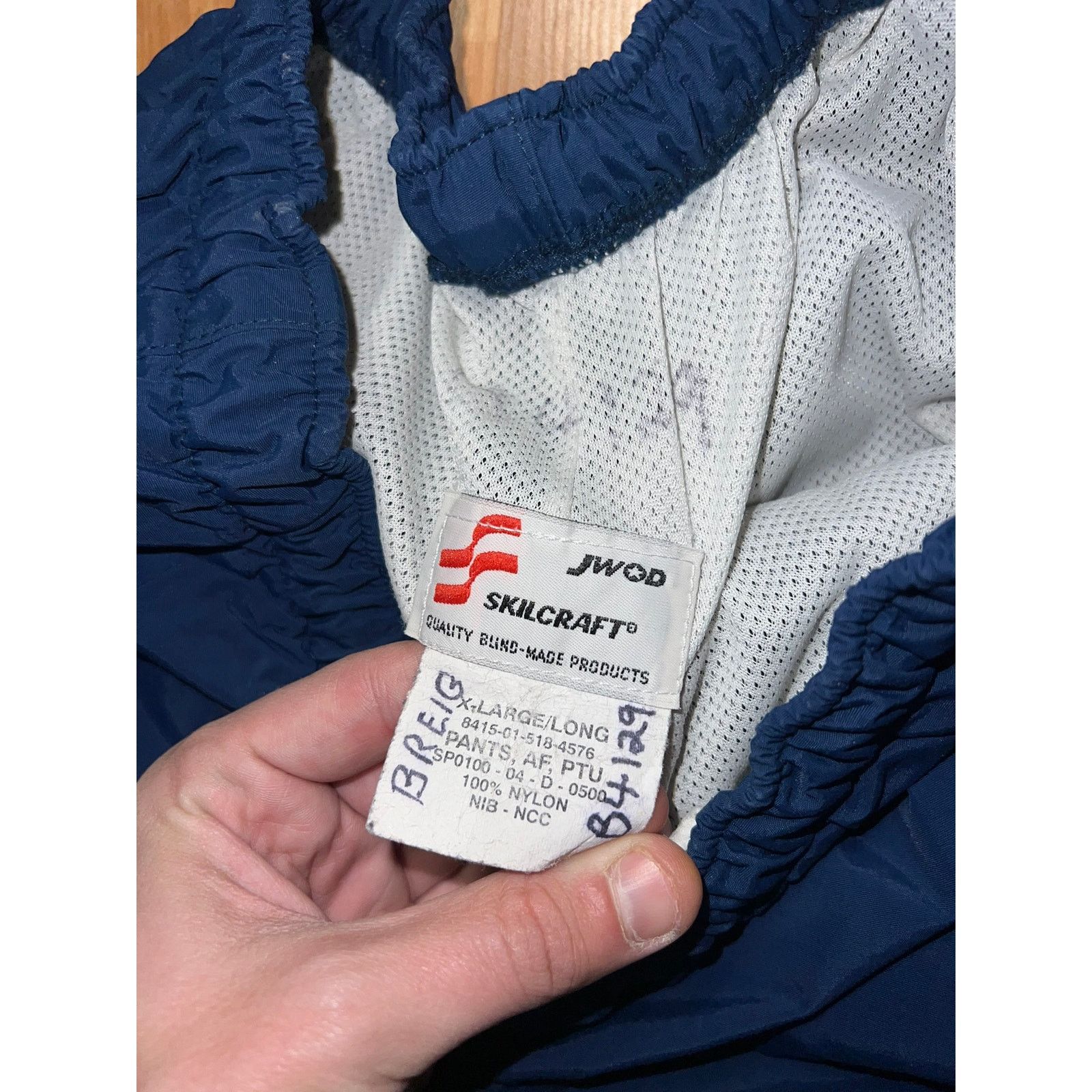 Vintage Vintage Air Force Pants Training Jwod 100% Nylon USAF XL Size US 34 / EU 50 - 5 Thumbnail