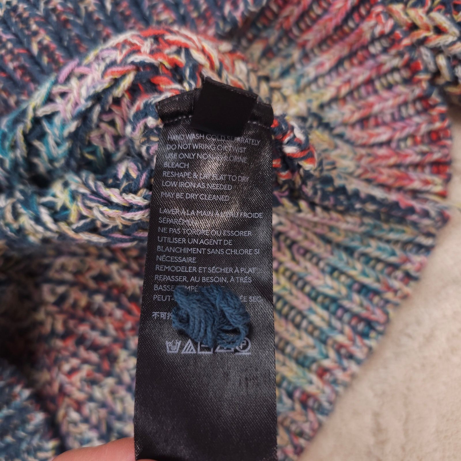 Anthropologie Anthropologie Chroma Rainbow Knit Sweater Sz Extra Small Size XS / US 0-2 / IT 36-38 - 7 Thumbnail