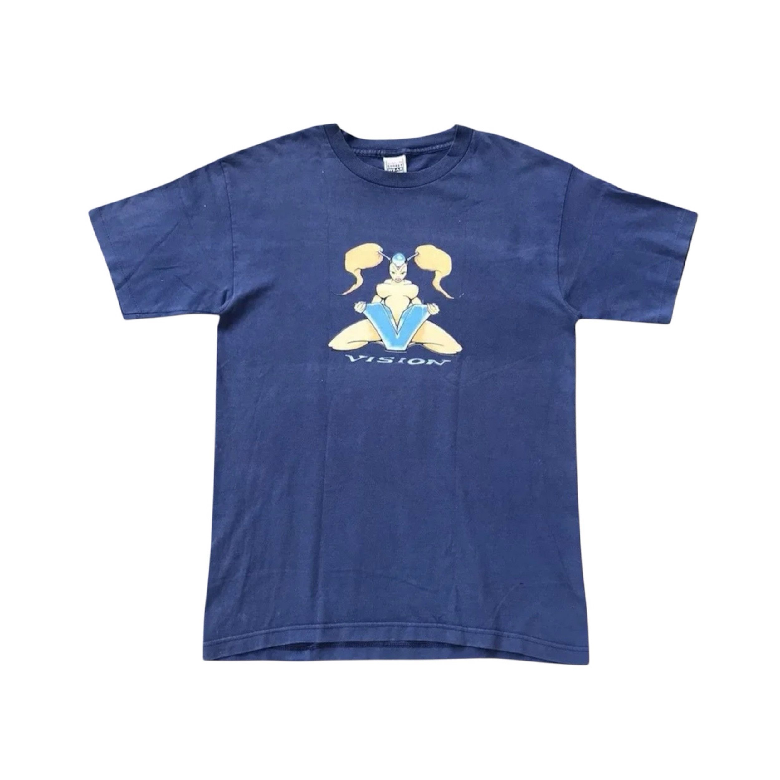 Vision Streetwear Vintage 90s Vision Streetwear Skateboards T-shirt Cyber V Size US L / EU 52-54 / 3 - 1 Thumbnail