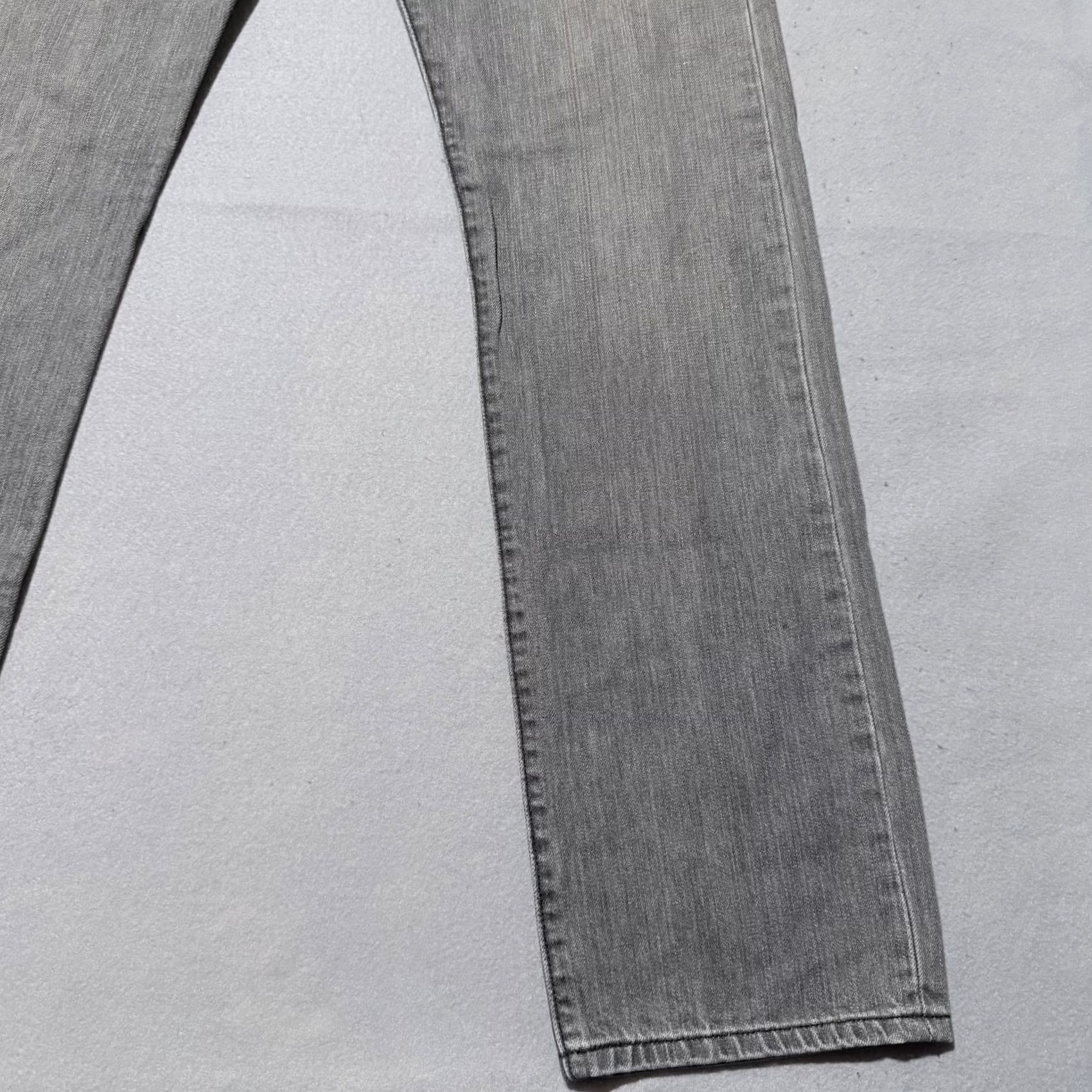 Levi's Levi's 501 Jeans Men Gray Mid Rise Classic Straight 34x34 Size US 34 / EU 50 - 6 Thumbnail
