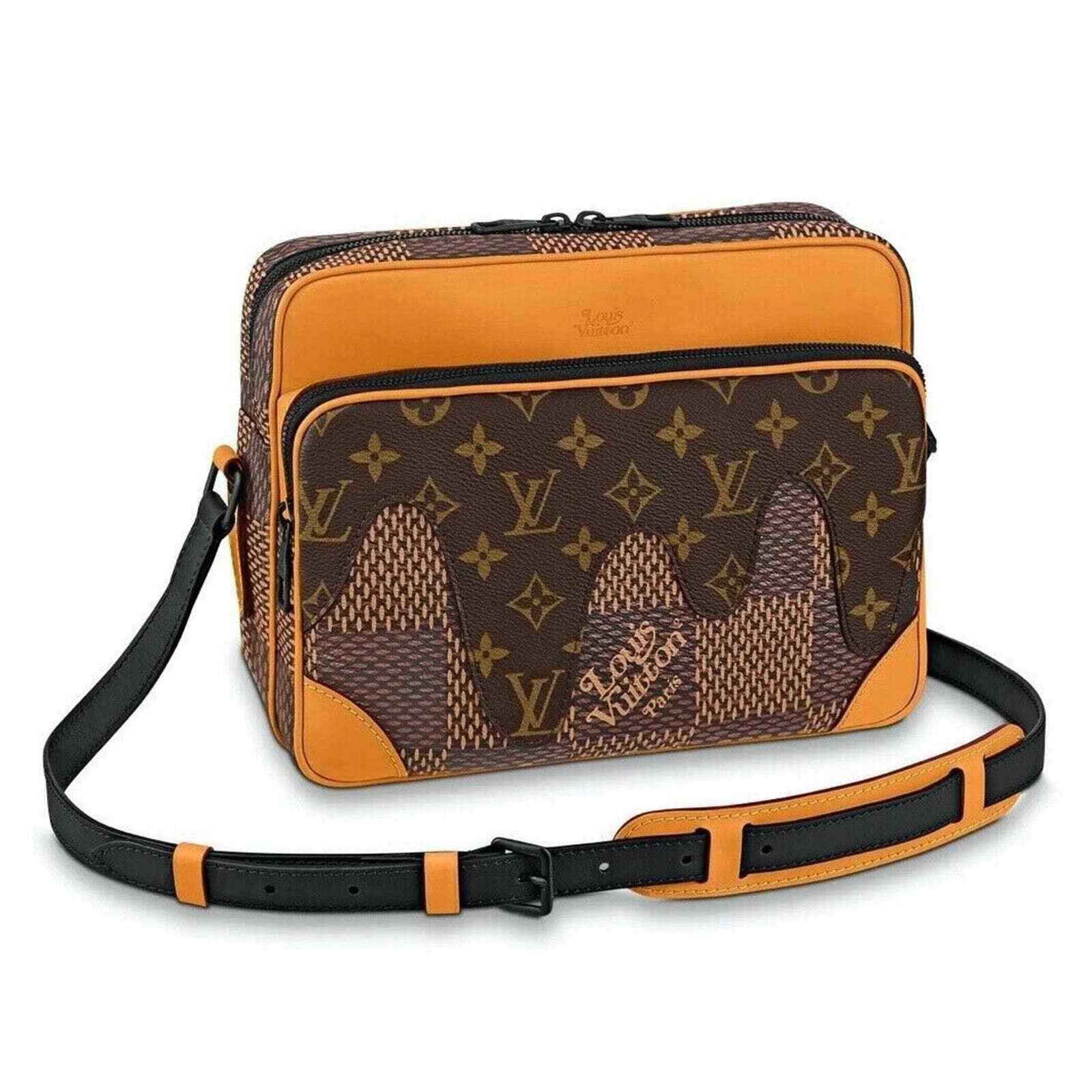Louis Vuitton Louis Vuitton Nigo Nil Messenger Wave Damier Ebene Drip Bag Size ONE SIZE - 1 Thumbnail