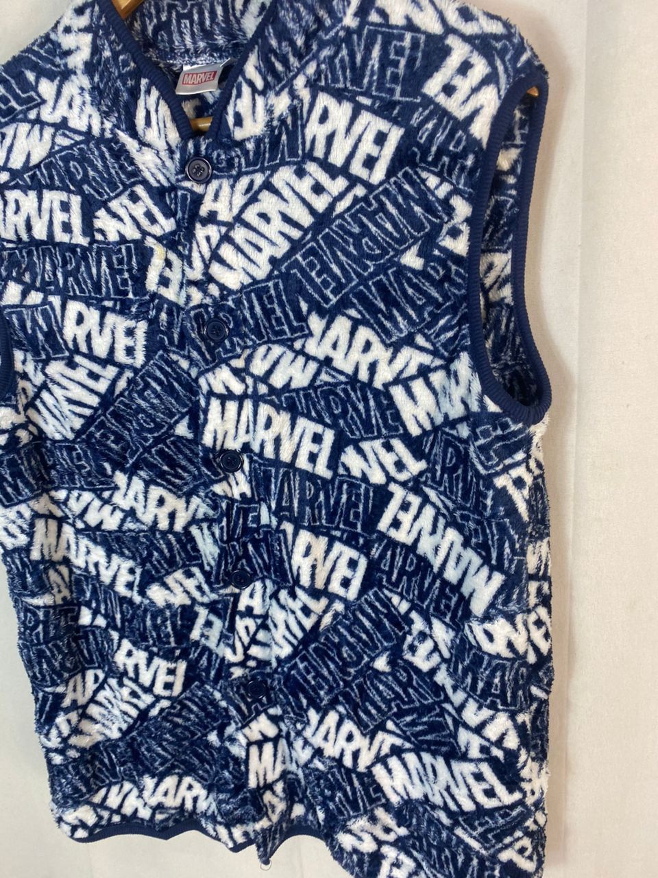 Marvel Comics Marvel fullprint fleece button up vest Size US M / EU 48-50 / 2 - 2 Thumbnail