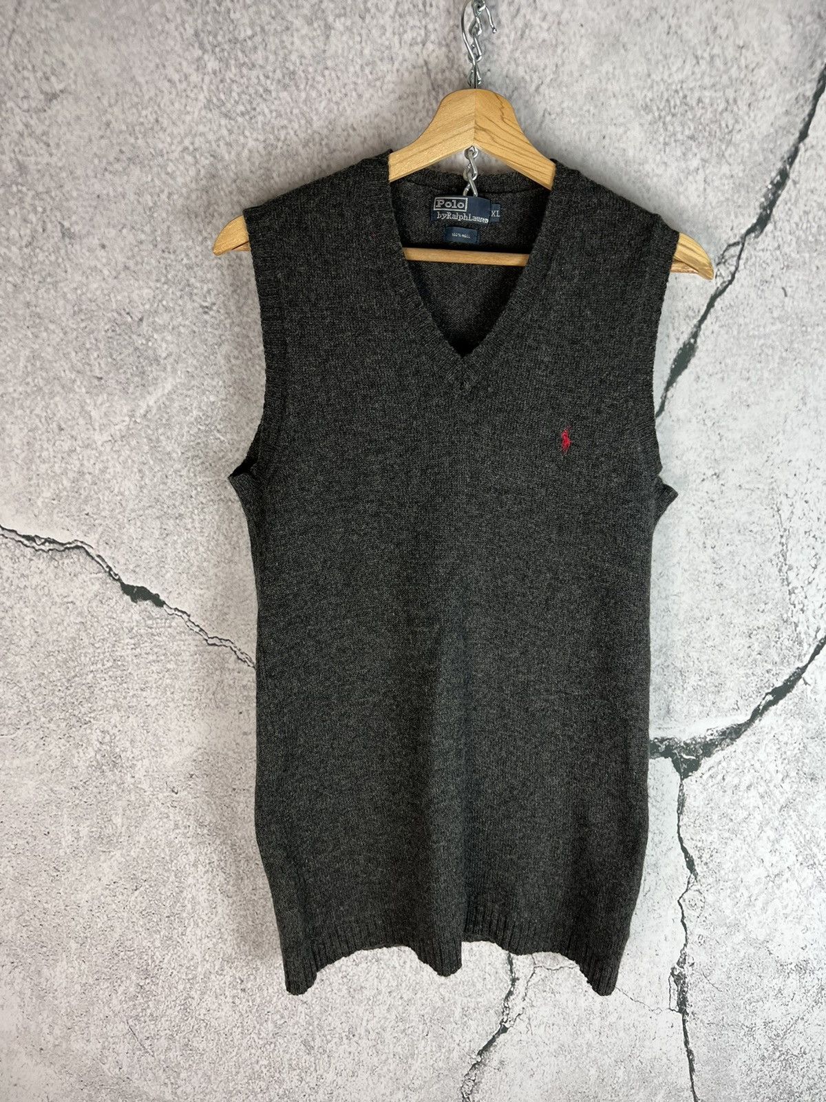 Polo Ralph Lauren Vintage Polo Ralph Lauren Sweater Vest Tank Top Knit Size XL / US 12-14 / IT 48-50 - 1 Thumbnail