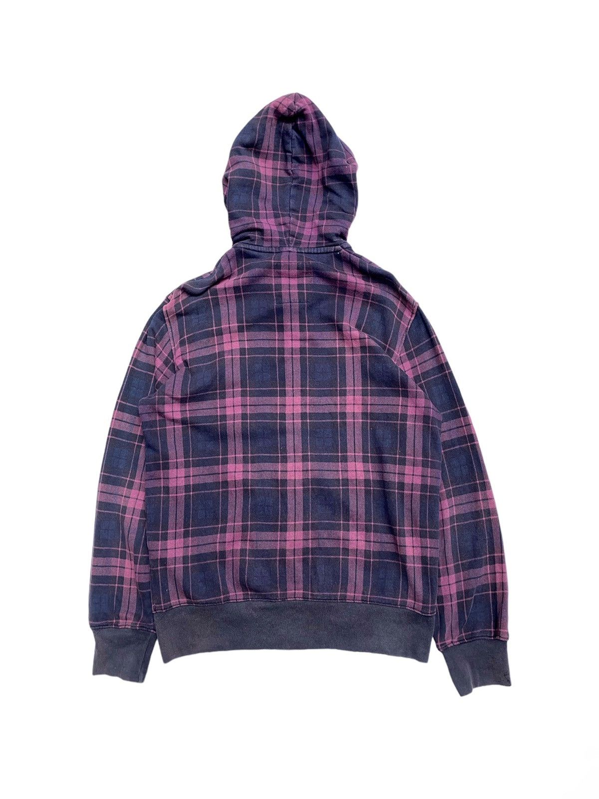 Hysteric Glamour × If Six Was Nine × Le Grande Bleu (L.G.B.) Fur Hoodie Tartan Japanese Brand Original Wash Uniqlo Size US L / EU 52-54 / 3 - 2 Thumbnail