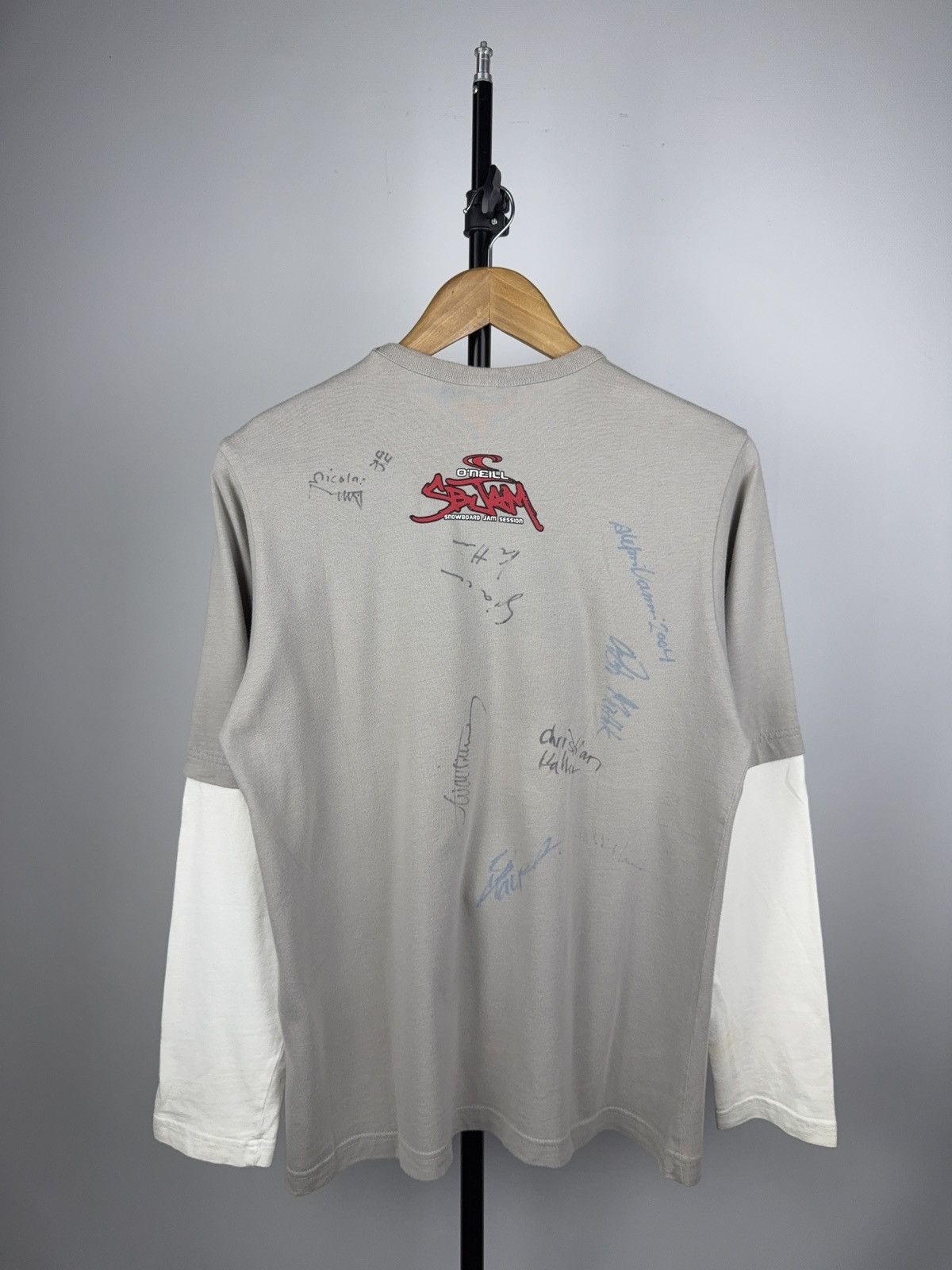O'Neill O’Neill Slam Snowboard Tee Y2K Signed Rider Edition Size US M / EU 48-50 / 2 - 6 Thumbnail