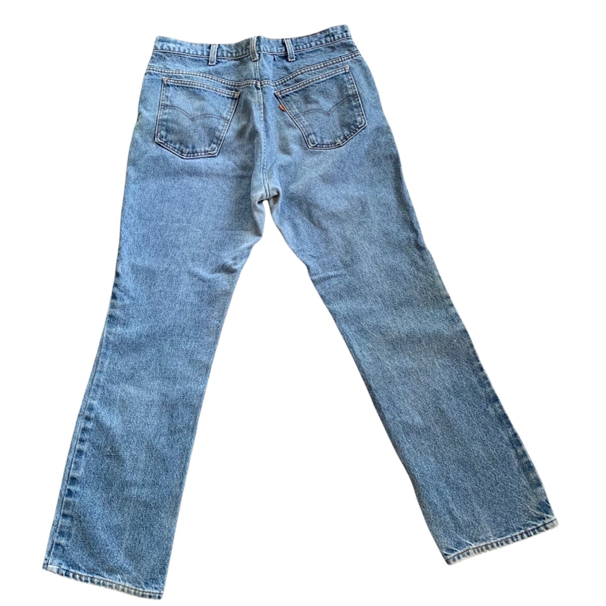 Levi's Vintage Clothing Vintage Levi's Orange Tab Light Wash Perfectly Worn In Jeans Size US 38 / EU 54 - 10 Thumbnail