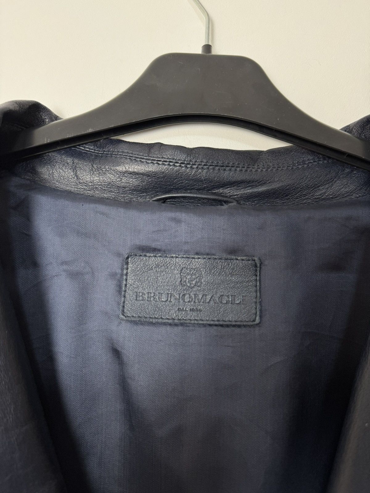 Bruno Magli Bruno Magli Real Leather Blazer Luxury Italian Designer Size 48R - 4 Thumbnail