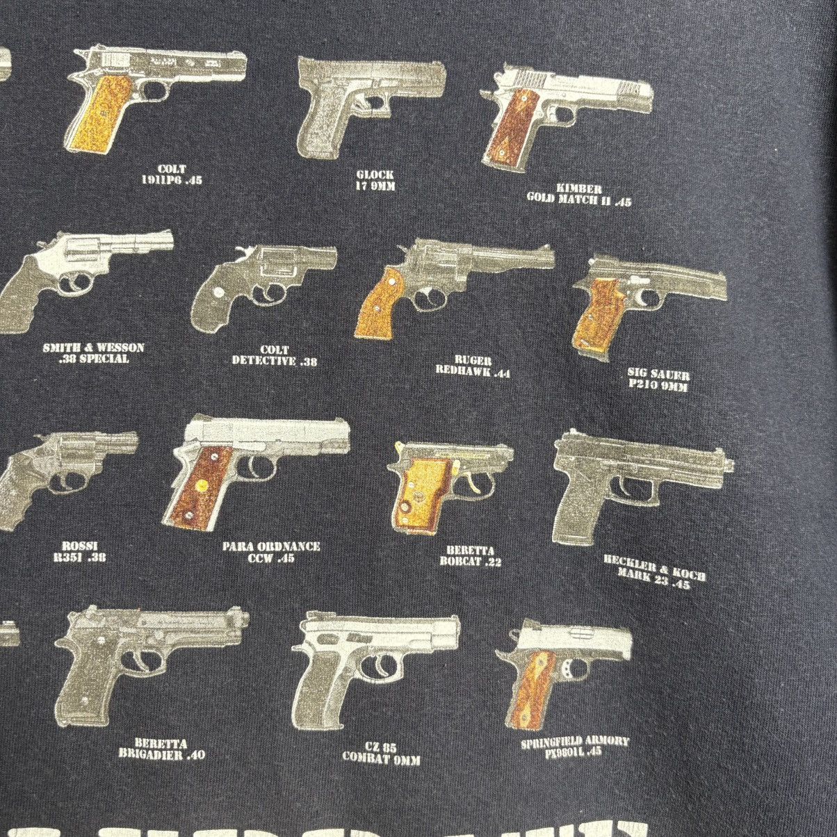 Vintage Vintage Celebrate Diversity Guns Graphic T-Shirt Size US XL / EU 56 / 4 - 5 Thumbnail