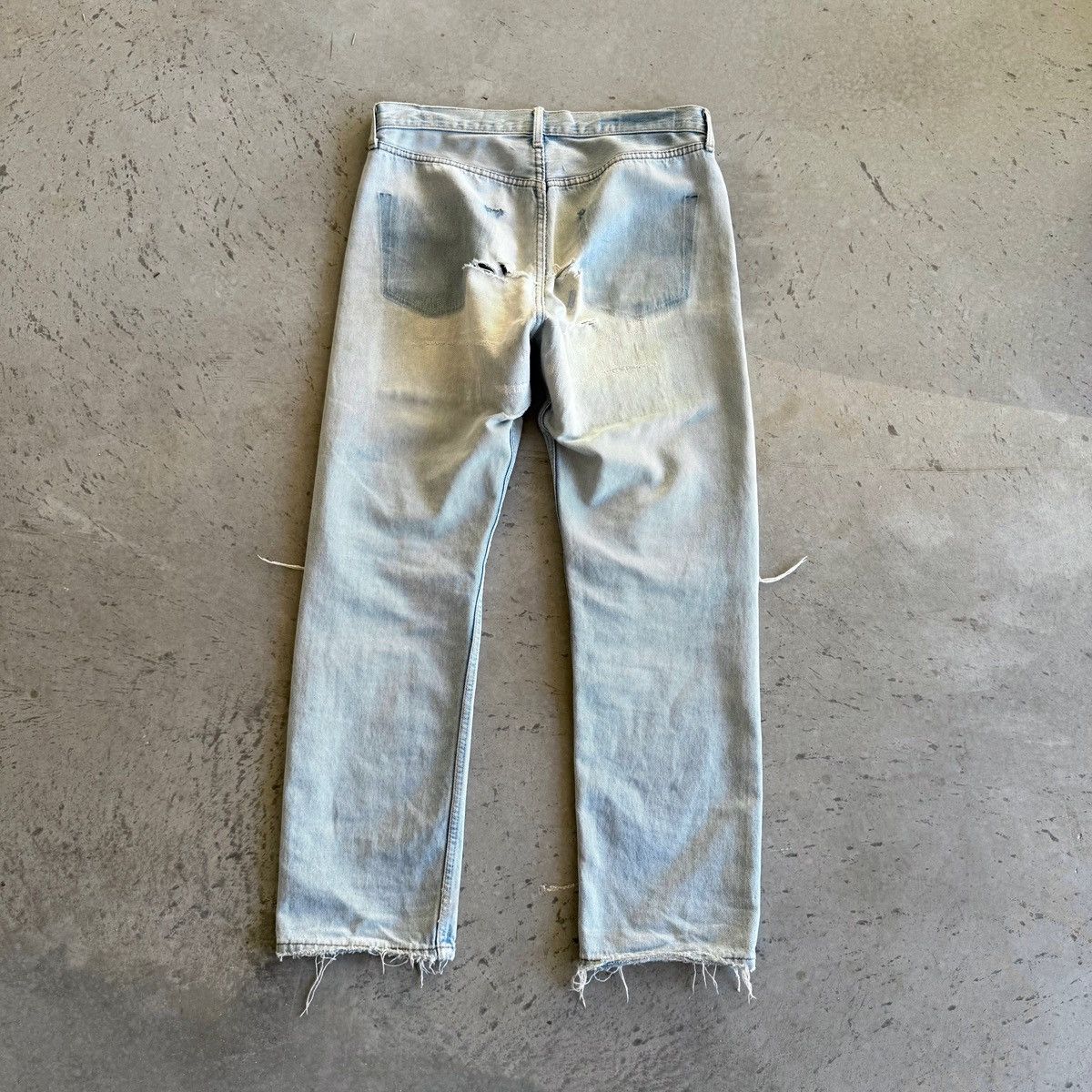 Maison Margiela Maison Margiela Artisanal Exposed Zipper Jeans Size US 33 - 4 Thumbnail