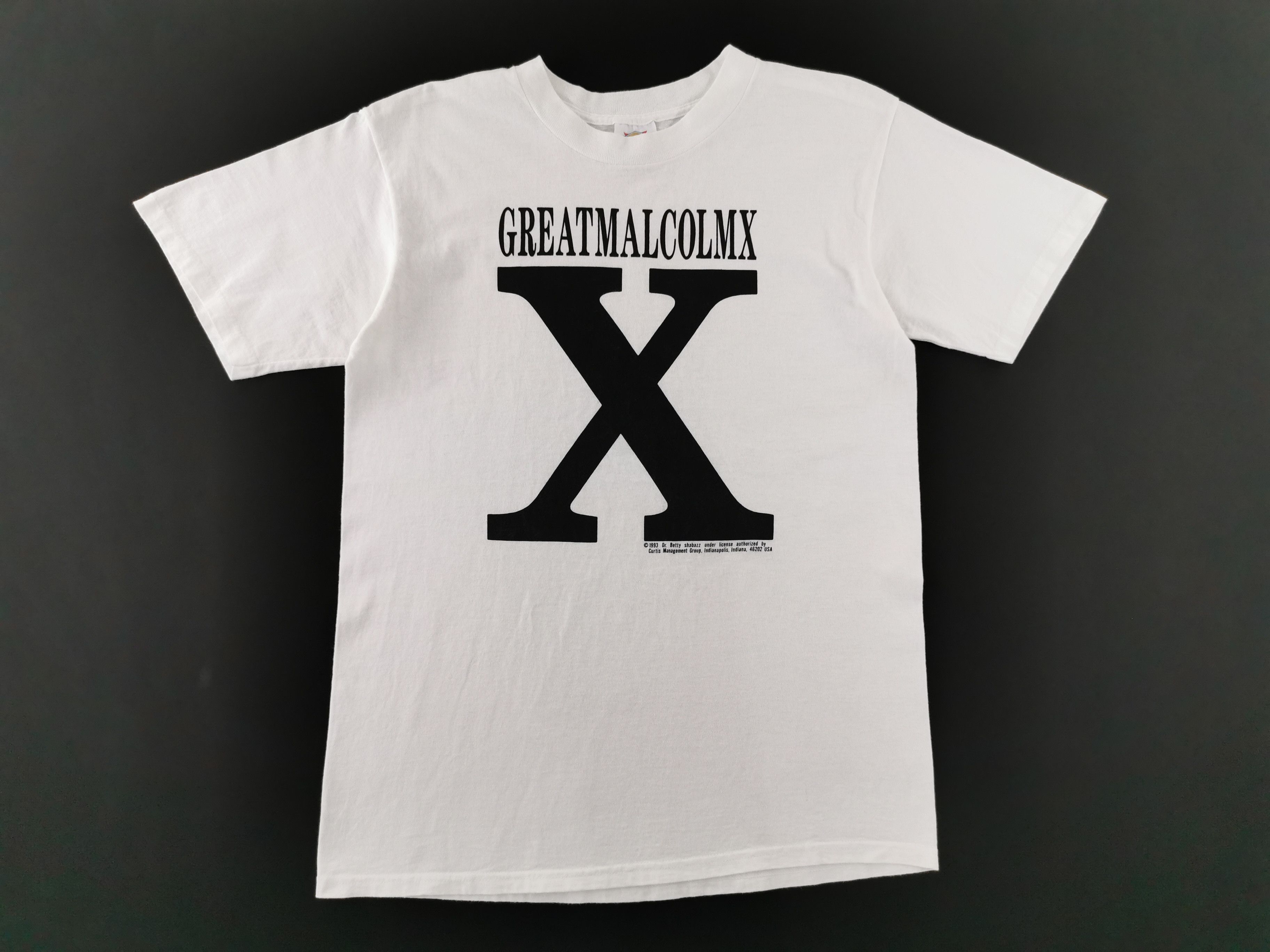 Other Vintage 90's Great Malcolm X Tee T Shirt Made In USA Size M Size US M / EU 48-50 / 2 - 3 Thumbnail