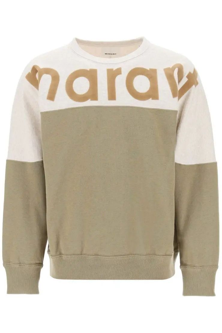 o1s22i1n0324 Crewneck Sweatshirt in Grey/Khaki