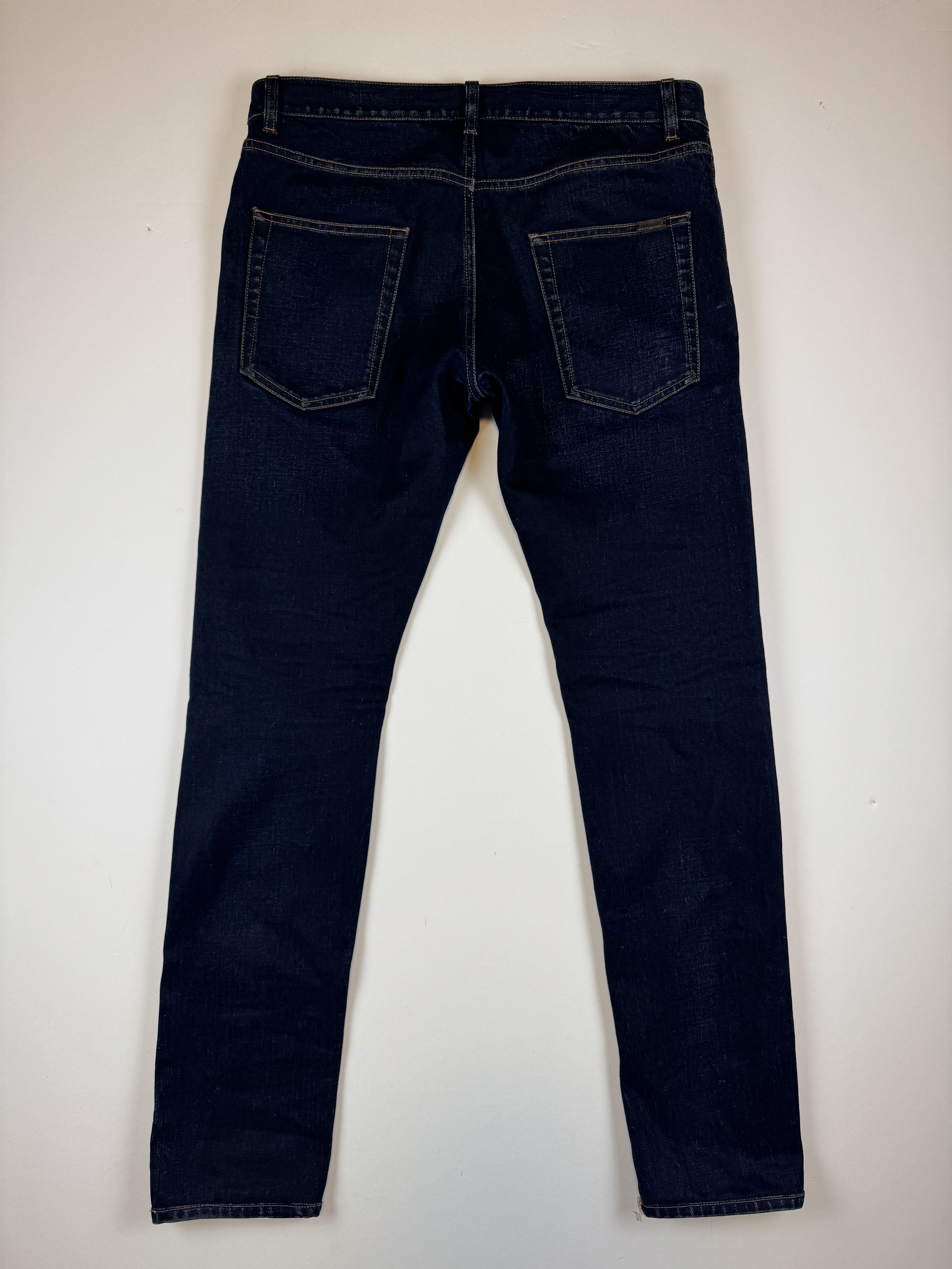 Saint Laurent Paris Saint Laurent Raw Denim D02 JEans Size US 32 / EU 48 - 2 Thumbnail