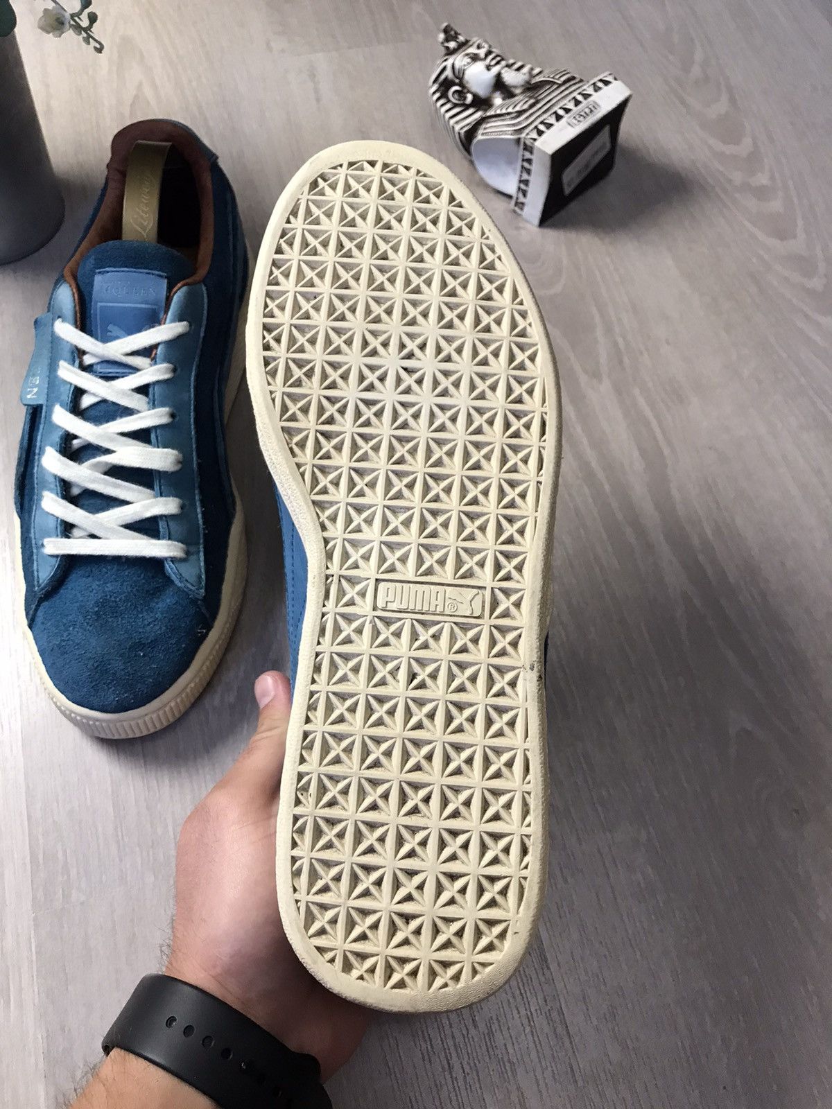 Alexander McQueen × Puma Puma & Alexandr McQueen AMQ Suede unisex sneakers Size US 9 / EU 42 - 10 Thumbnail