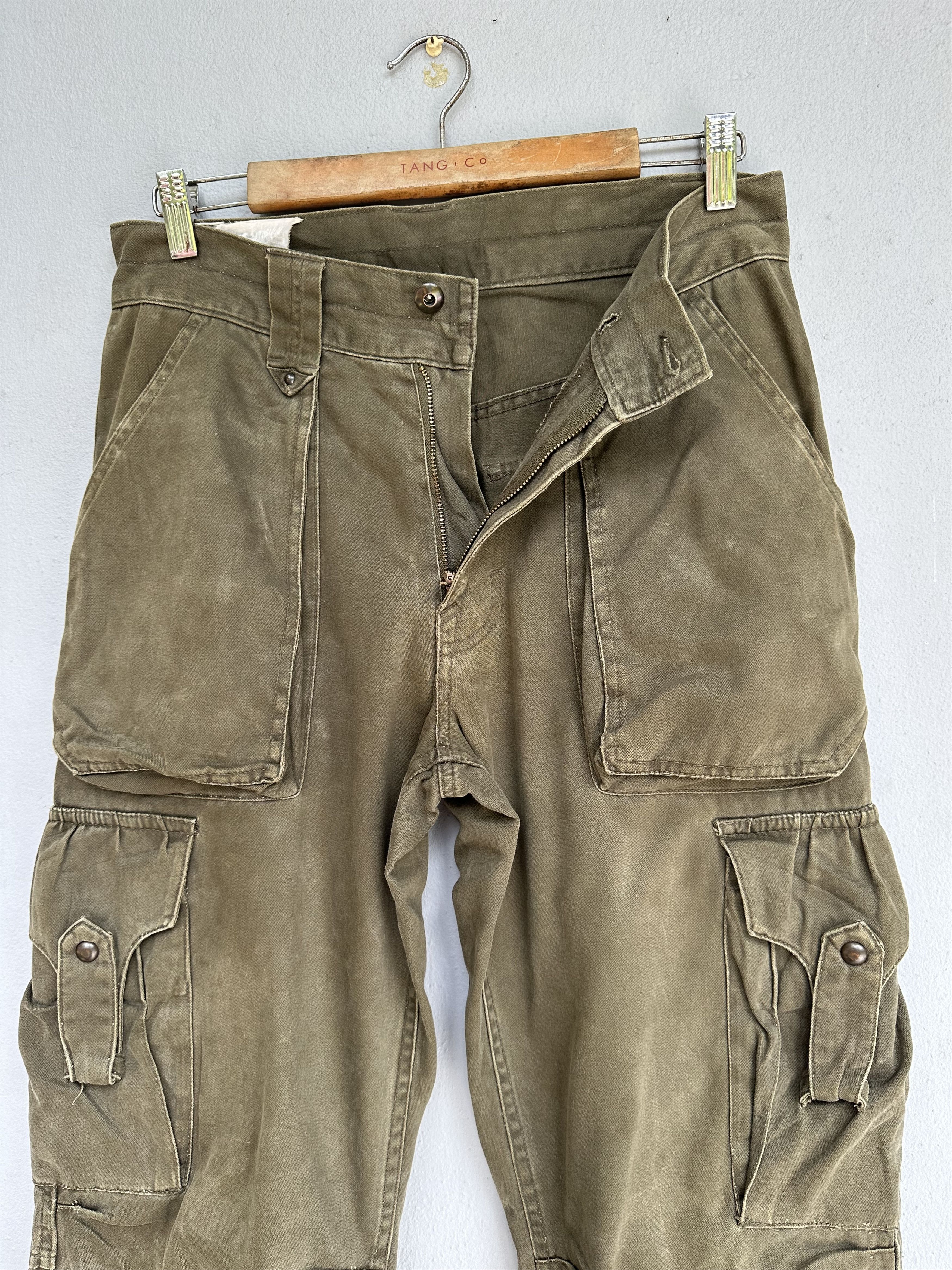 Japanese Brand Vintage DPS Prisoner Used Cargo Military Trousers Pants Size US 30 / EU 46 - 5 Thumbnail