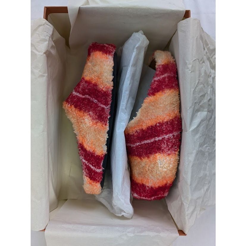 Marni o1rshd1 Furry Fussbet Slide Slippers in Multicolor Size US 8 / EU 41 - 13 Thumbnail