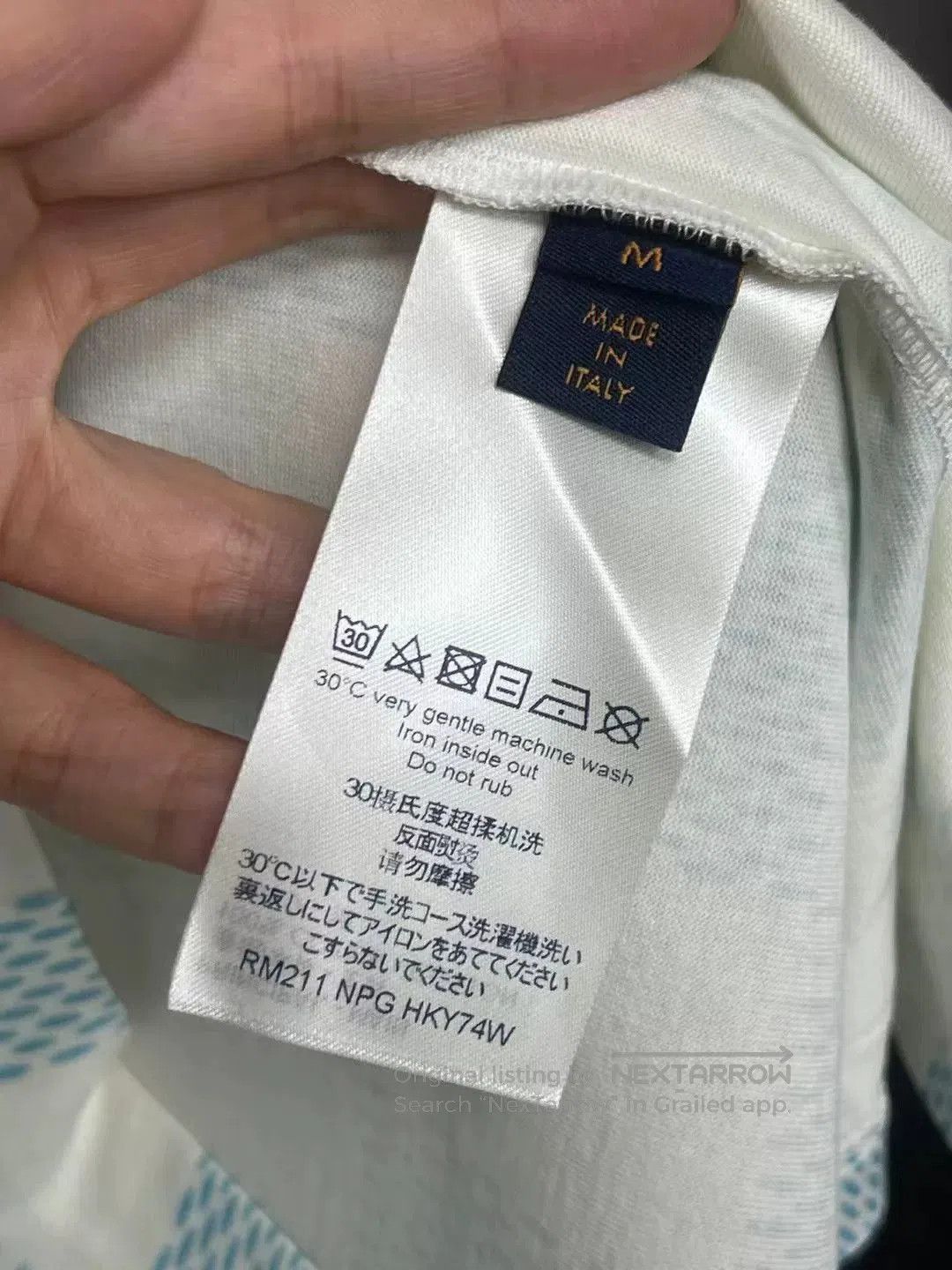 Louis Vuitton LV Graffiti Check Short-Sleeve Tee. Size US M / EU 48-50 / 2 - 5 Thumbnail