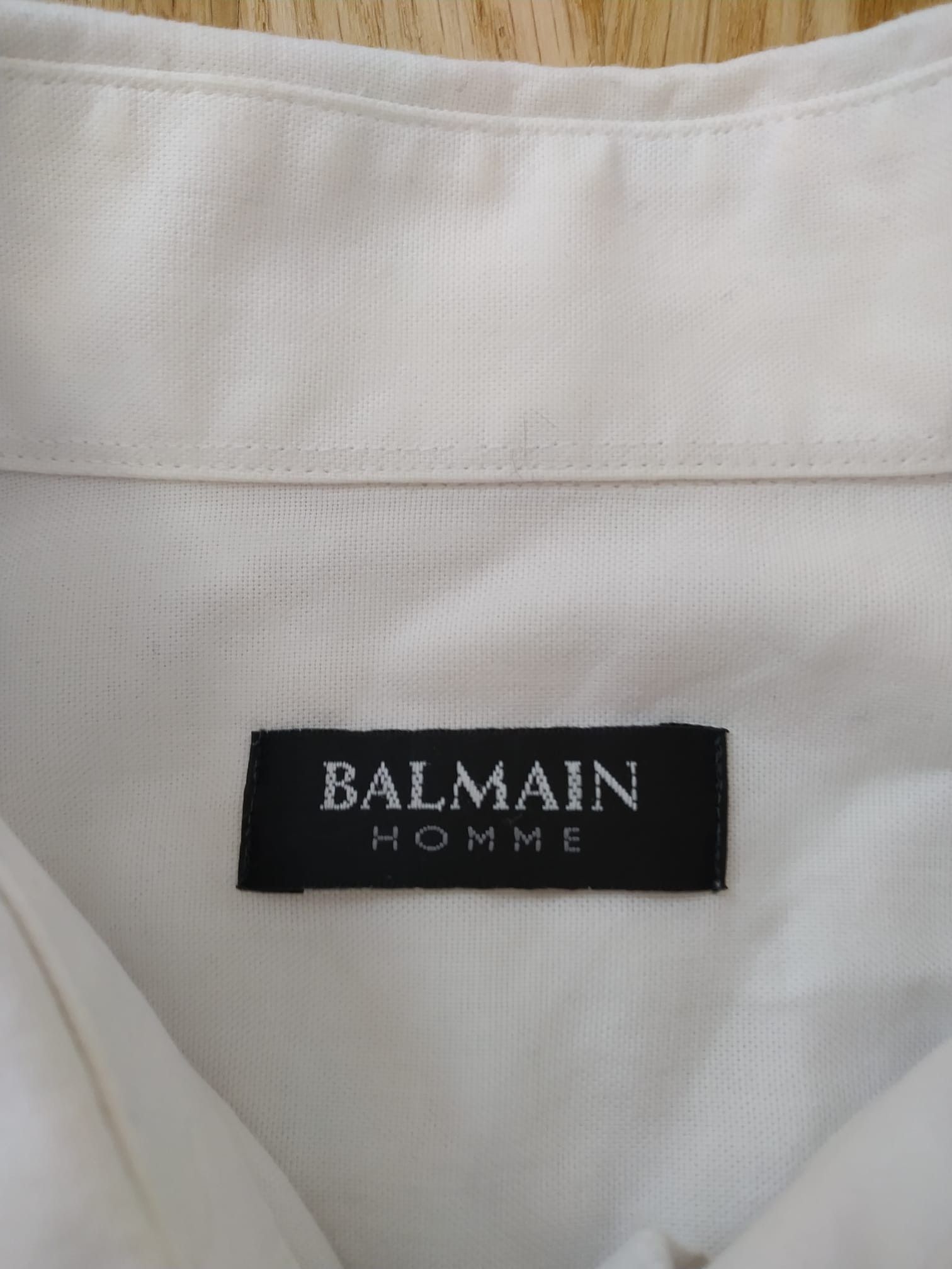 Balmain White formal shirt Balmain Homme, 42 size (L/XL) Size 42R - 3 Thumbnail
