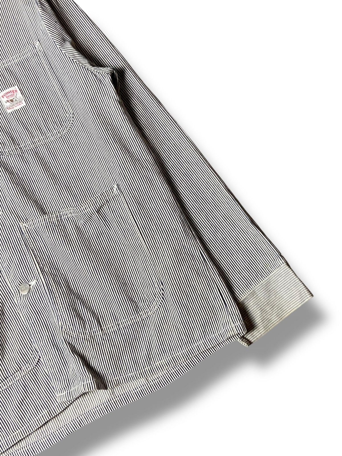 Pointer Pointer Brand Hickory Stripe Chore Jacket (161) Size US S / EU 44-46 / 1 - 4 Thumbnail