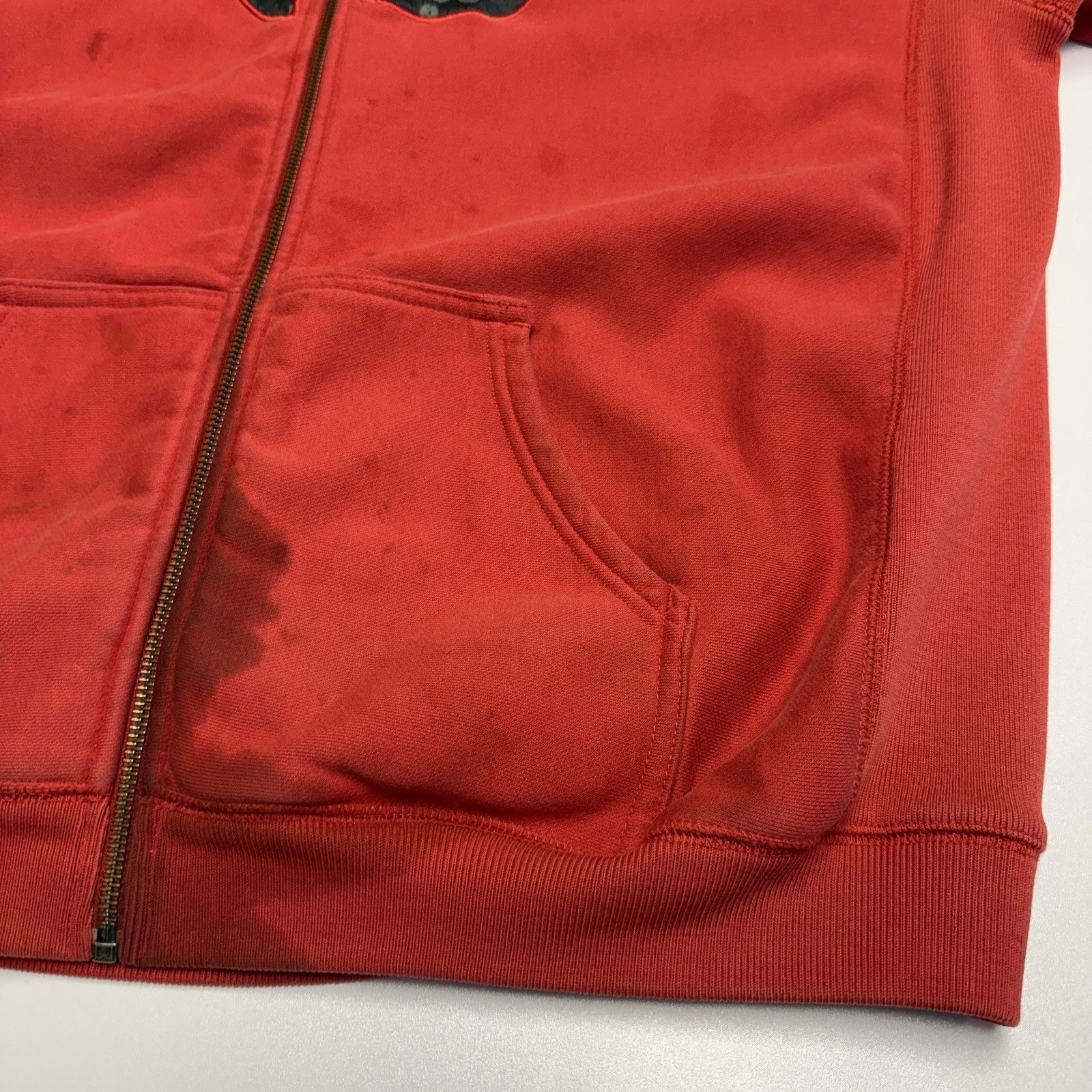 Burton Vintage Burton Hoodie Sweatshirt Mens Medium Red Full Zip Em Size US M / EU 48-50 / 2 - 6 Thumbnail
