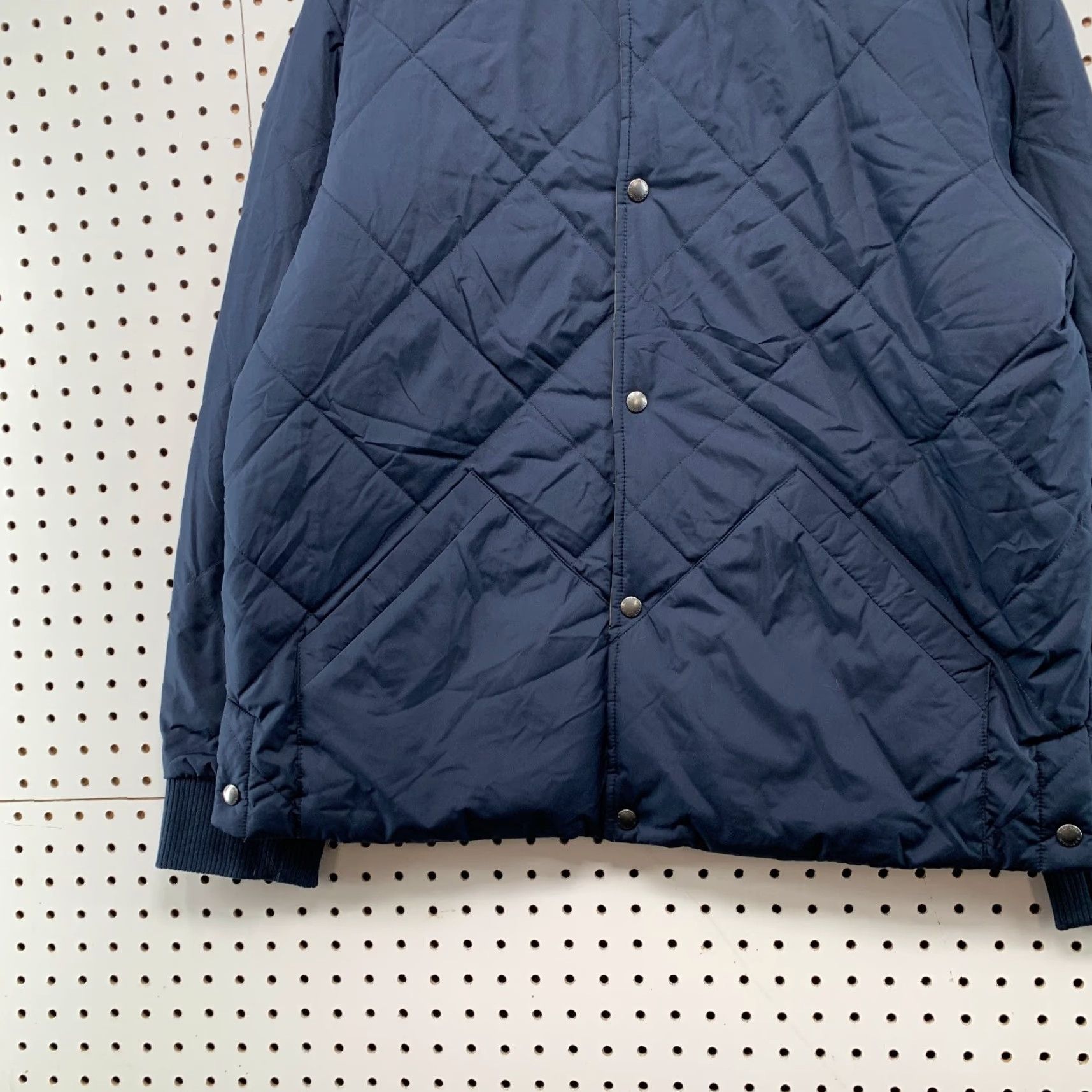 Banana Republic Banana Republic Jacket | Reversible | Military Quilted Insulated Bomber | Blue Green | Large | Men | L | Polyester | ™ Size US L / EU 52-54 / 3 - 4 Thumbnail