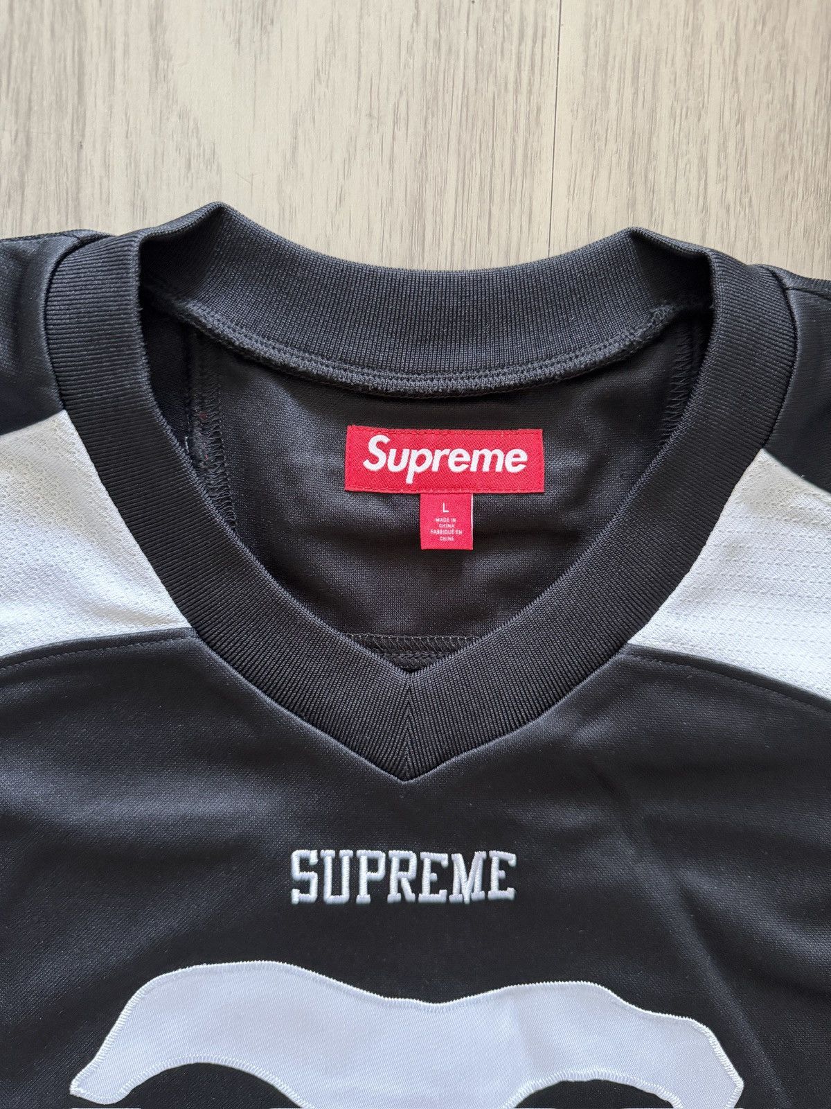 Supreme Supreme The Misfits Hockey Jersey Black Size US L / EU 52-54 / 3 - 3 Thumbnail