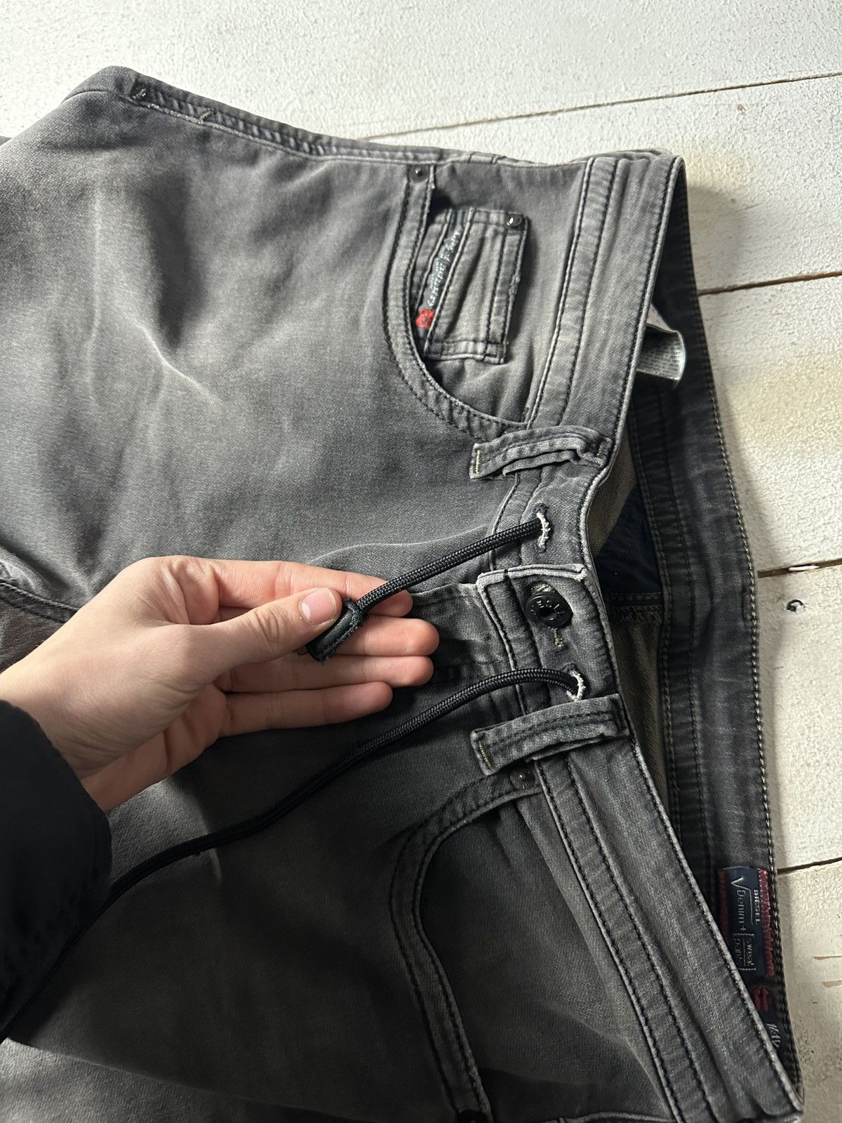 Diesel 🚨 DIESEL IFSIXWASNINE JEANS DENIM RARE Y2K FIT GOTHIC PUNK Size 28" / US 6 / IT 42 - 7 Thumbnail