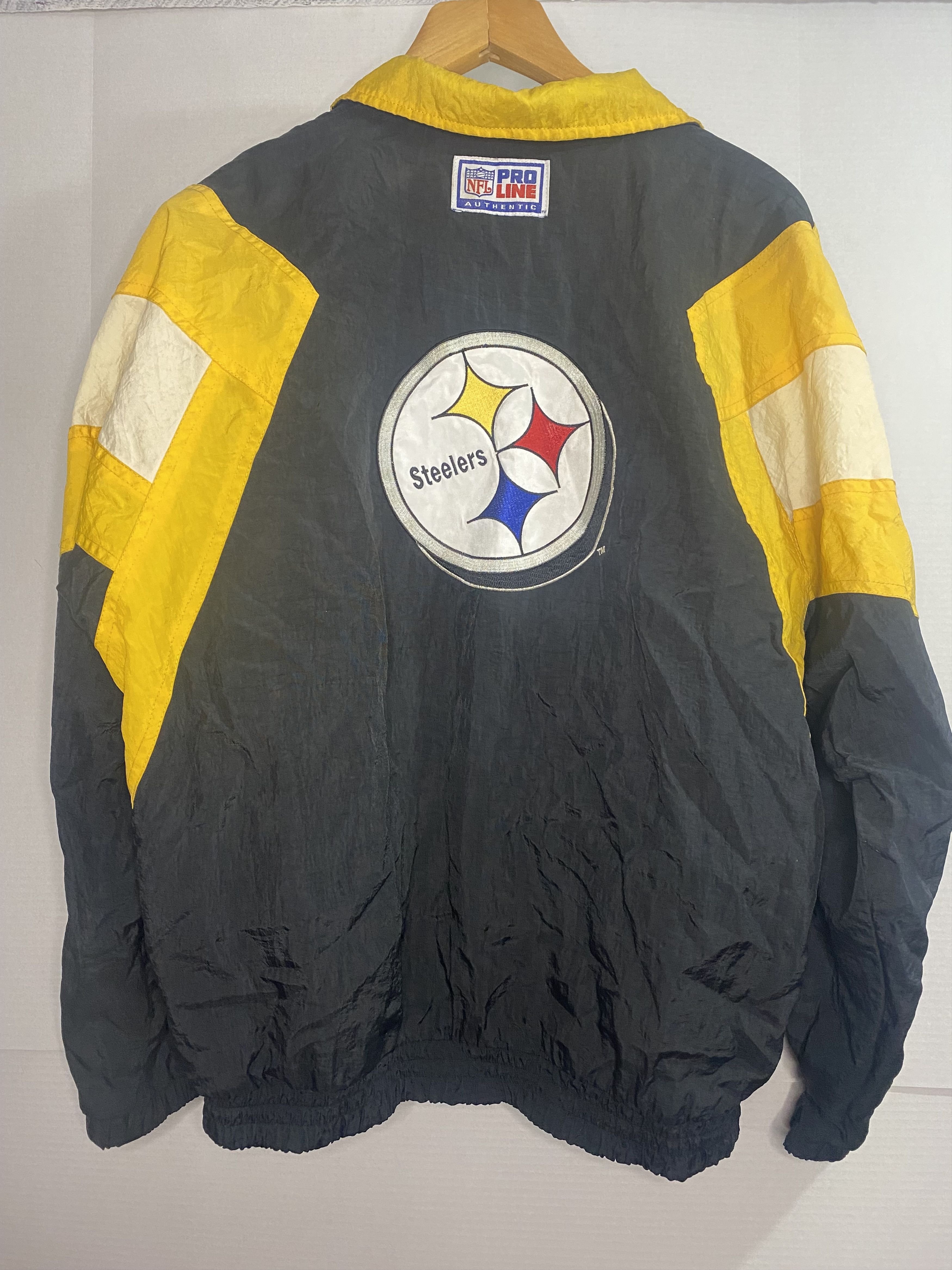 NFL Pittsburgh Steelers, NFL, Pro Line, Zip Windbreaker Jacket Size US M / EU 48-50 / 2 - 2 Thumbnail