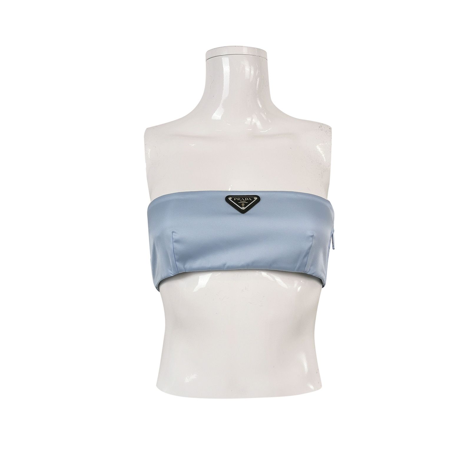 Prada Prada Logo Plaque Bandeau Top Size 38 Size XS / US 0-2 / IT 36-38 - 1 Thumbnail