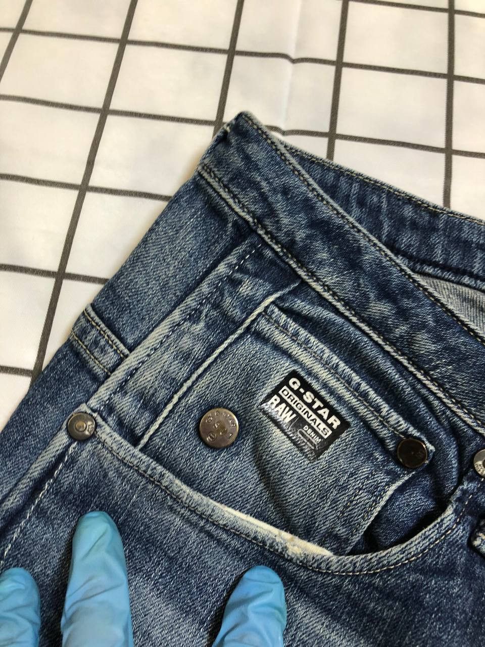 G-Star G Star Raw Vintage Arc 3D Loose Tapered Denim Pants Jeans Size US 32 / EU 48 - 14 Thumbnail