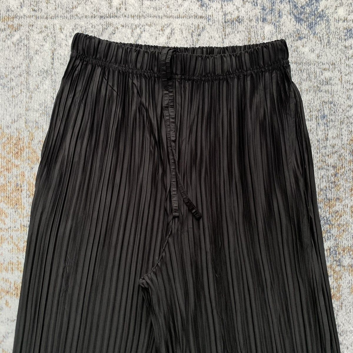Japanese Brand × Vintage Japanese Brand Issey Style Honey Suckle Pleats Pants Size US 29 - 2 Thumbnail