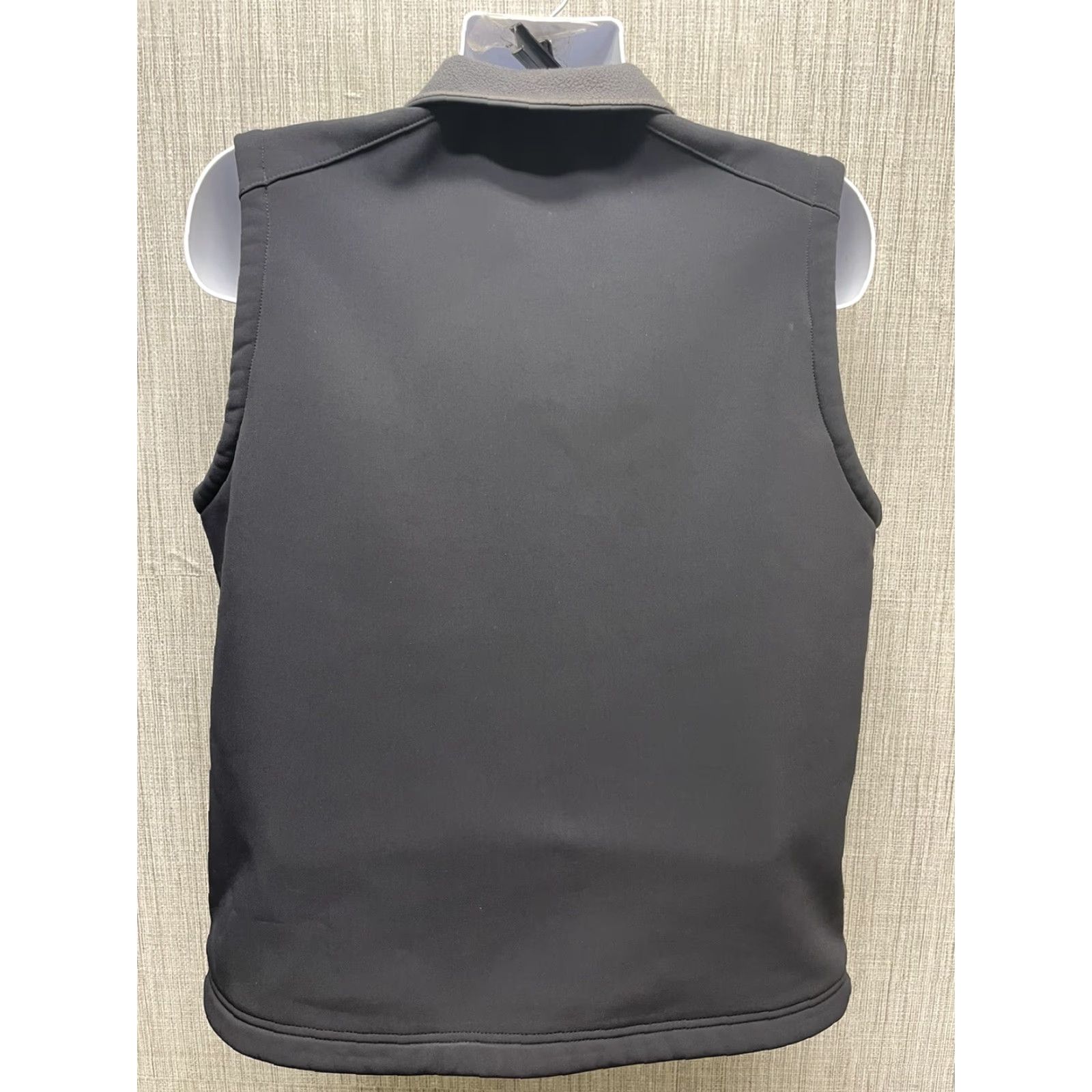 Vintage L.L. Bean Nylon/Polyester Black Zip Down Vest Lined Fleece Shell Polyester Mens M Regular Men Brand Size US M / EU 48-50 / 2 - 4 Thumbnail