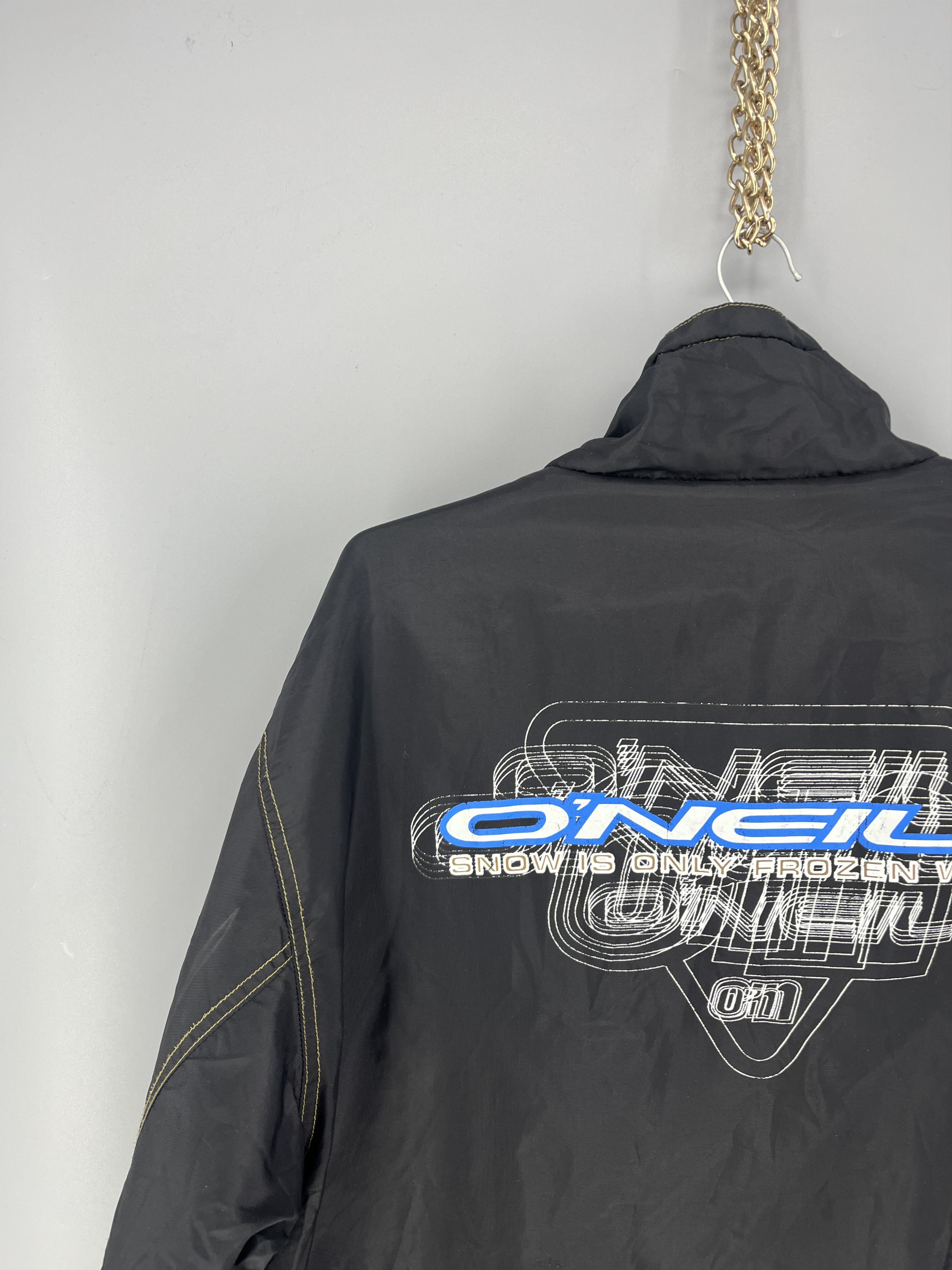 O'Neill Vintage 90s O'Neill Snowboard Jacket Black Insulated Size US S / EU 44-46 / 1 - 11 Thumbnail