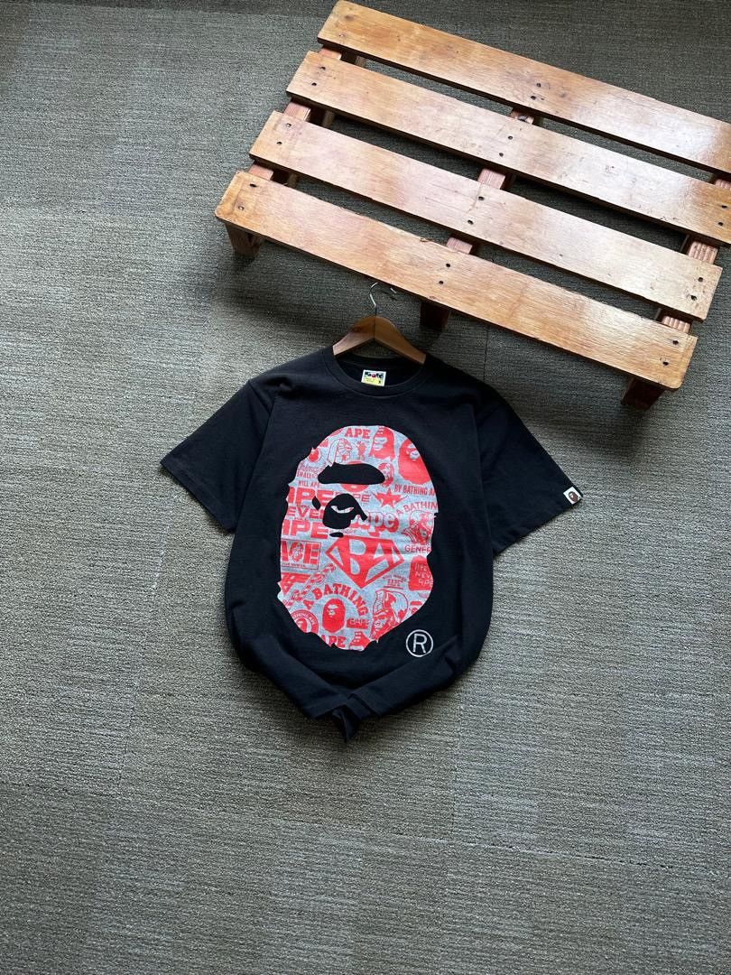 Bape BAPE BIG HEAD MIRROR PRINT Size US M / EU 48-50 / 2 - 1 Thumbnail