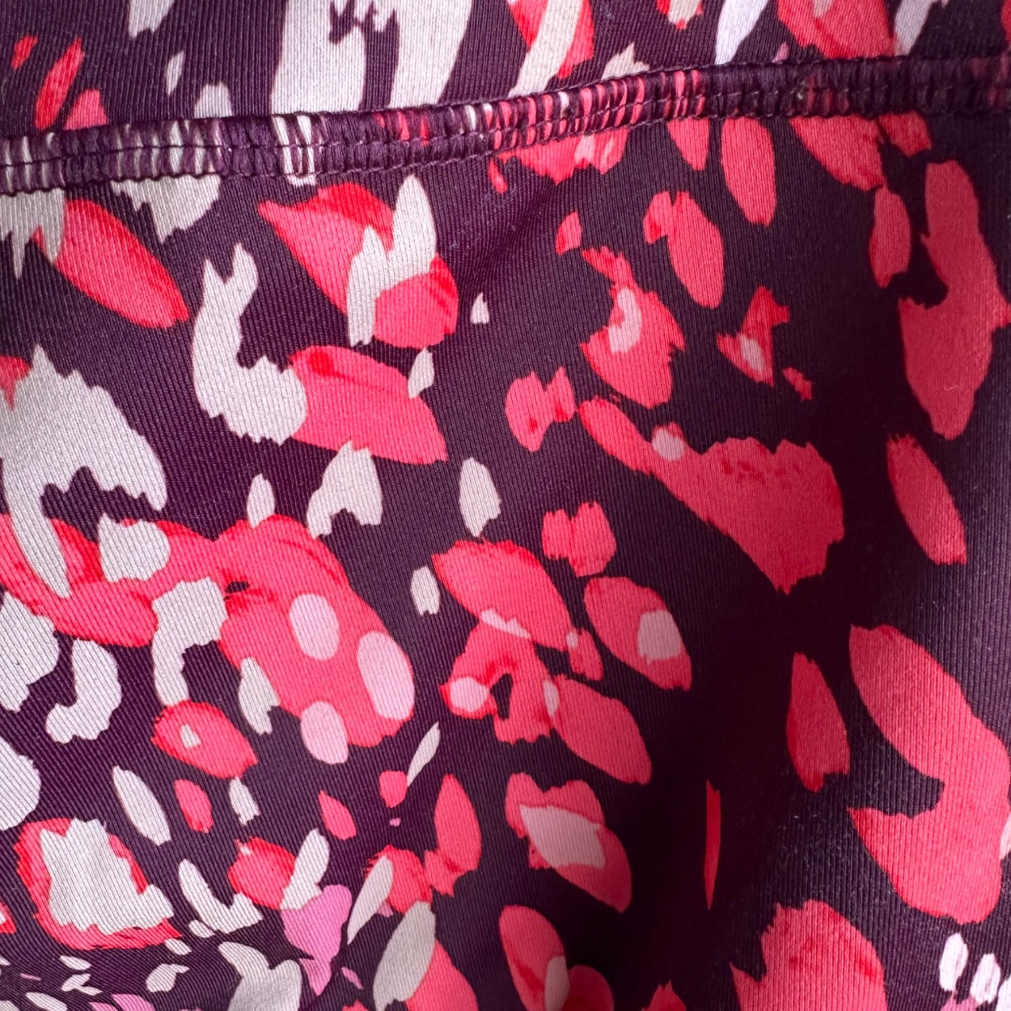 Fila ⭐FILA SPORT Womens Animal Print 7/8 Length High Rise Fashion Size 25" / US 0 / IT 36 - 4 Thumbnail