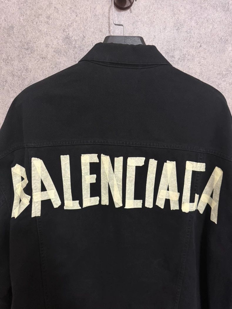 Balenciaga Balenciaga Tape denim jacket Size US L / EU 52-54 / 3 - 2 Thumbnail