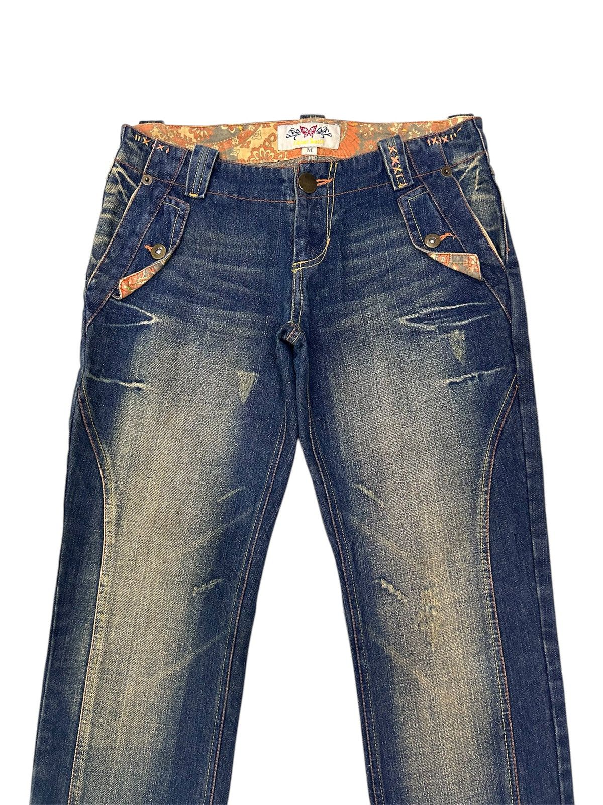 Japanese Brand × Vintage Vintage Japanese Denim Mud Wash Jeans Size US 32 / EU 48 - 3 Thumbnail
