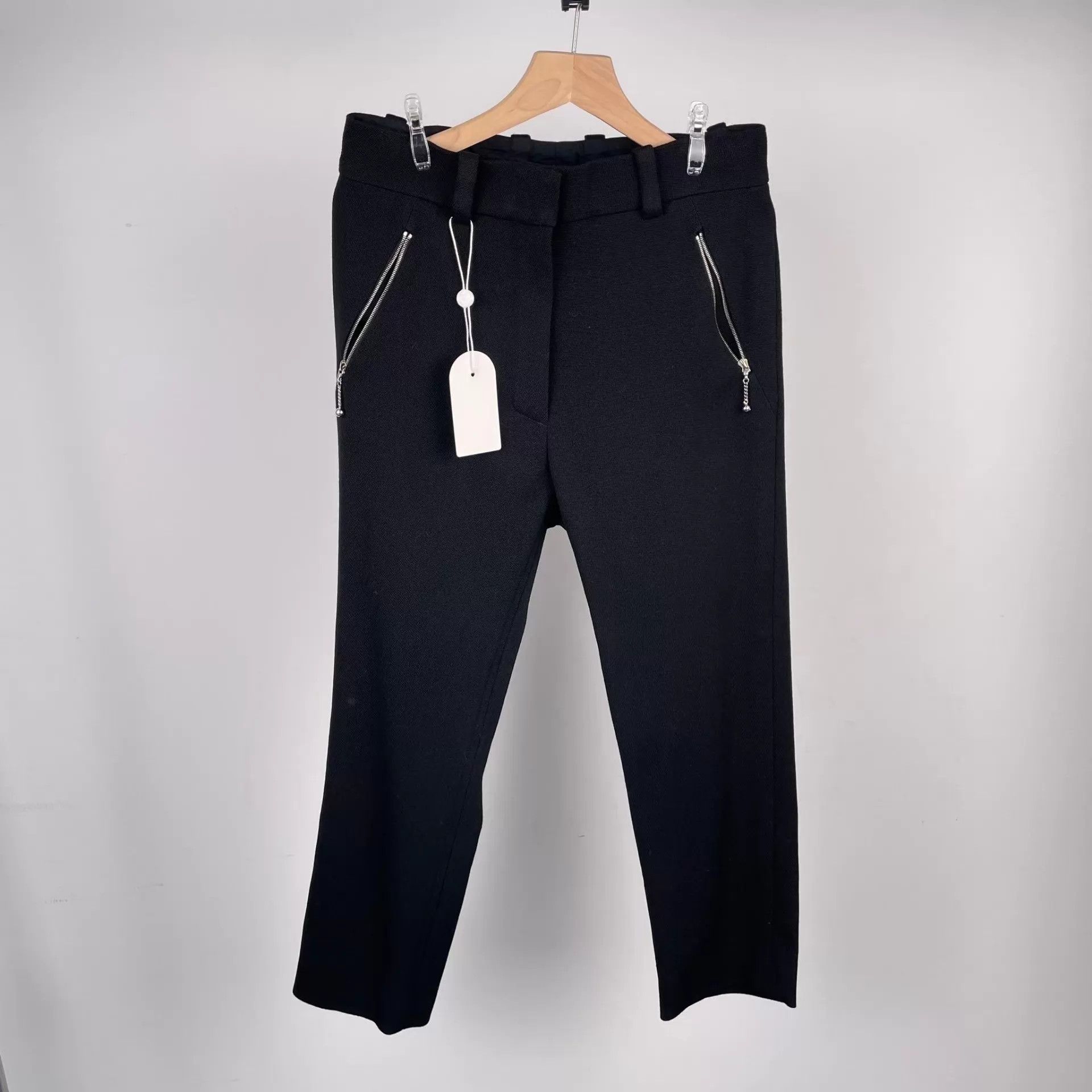 Louis Vuitton LV Cotton Black Dress Trousers Size 36 Size US 36 / EU 52 - 1 Thumbnail