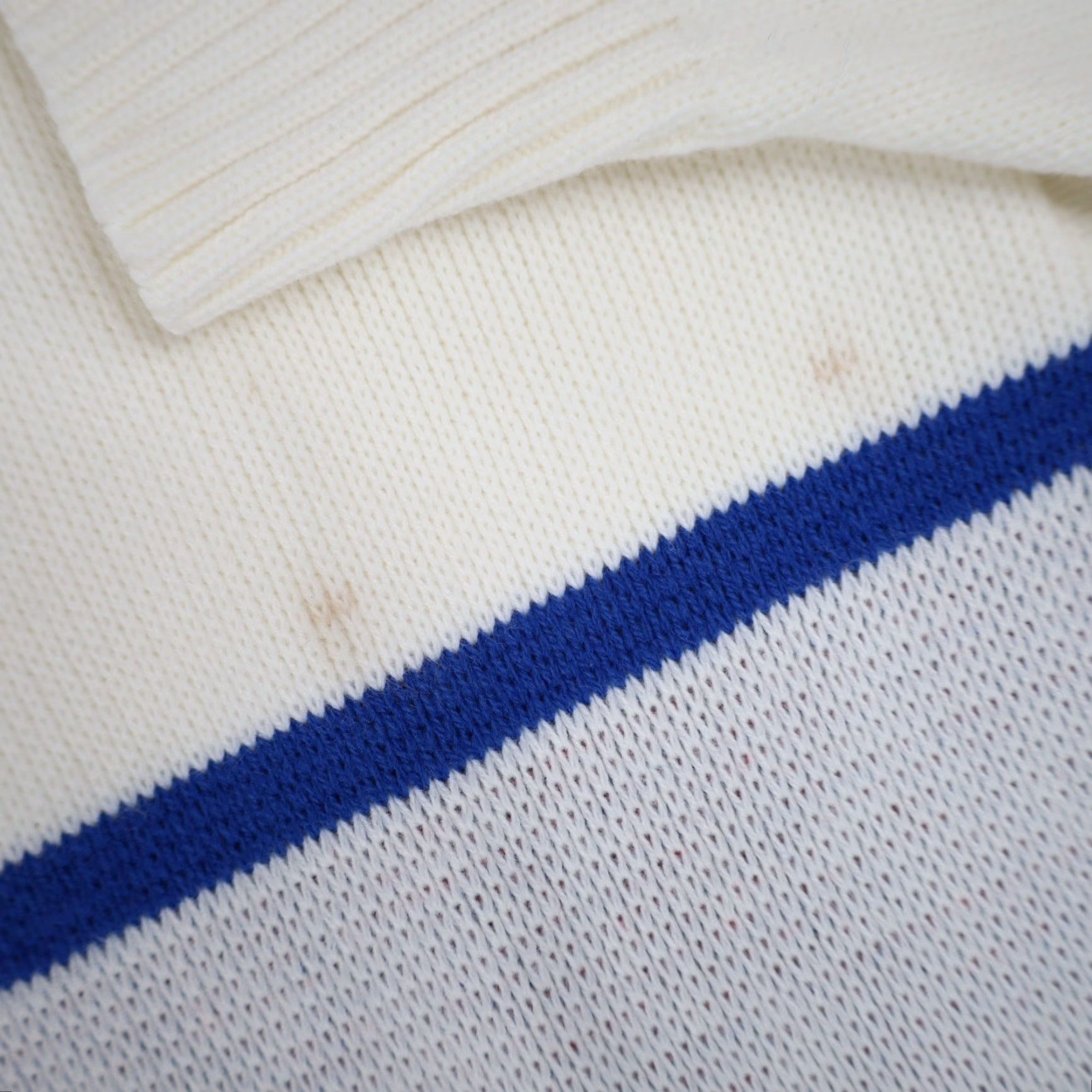 NFL VINTAGE NFL Cliff Engle Super Bowl XXV Mens Large Knit Sweater White Size US L / EU 52-54 / 3 - 6 Thumbnail